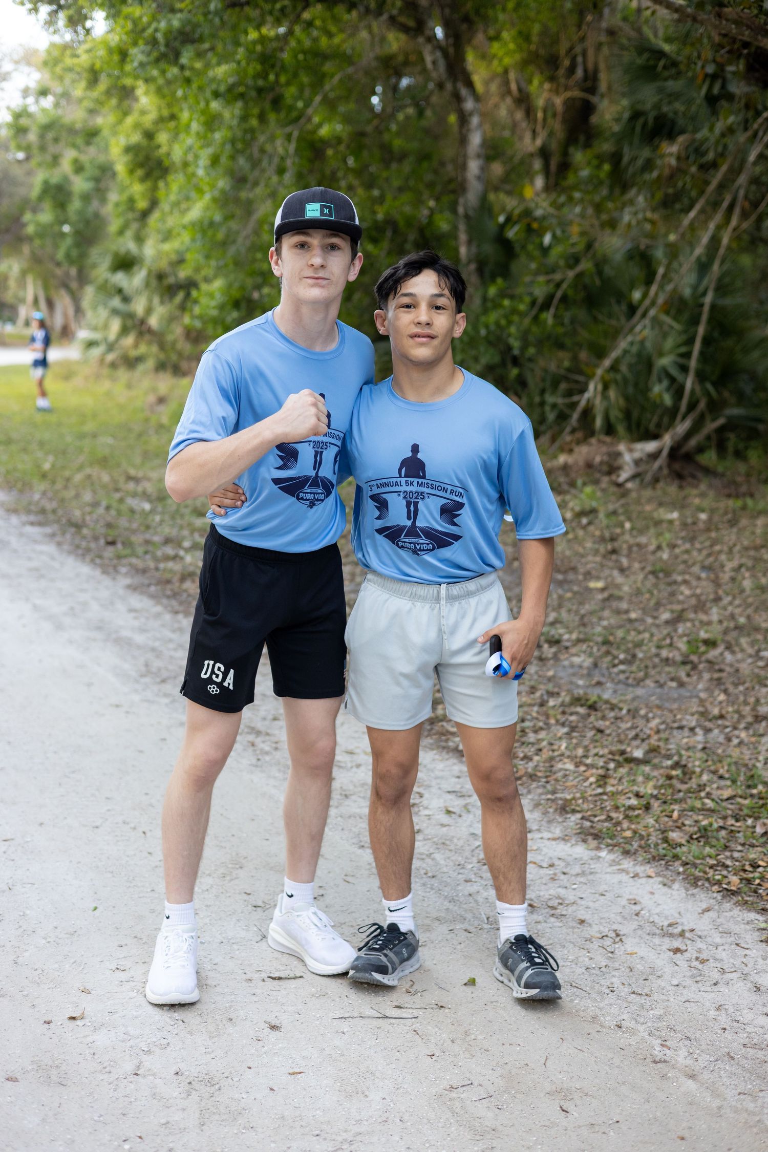 Fundraiser race event photography in Jupiter, Florida capturing runners supporting Pura Vida Missions
