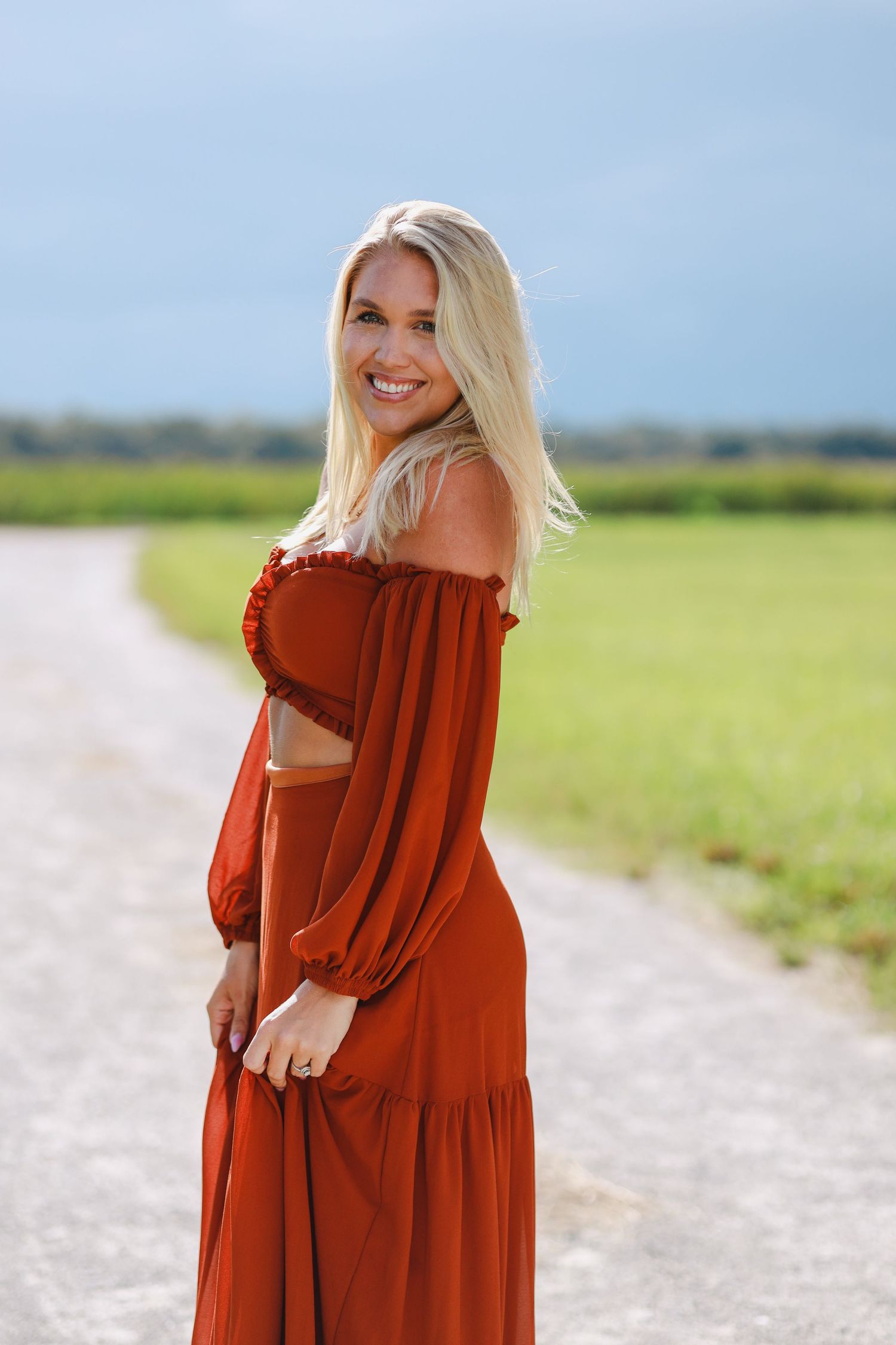 Portrait photography session in Okeechobee, Florida capturing natural light outdoor portraits