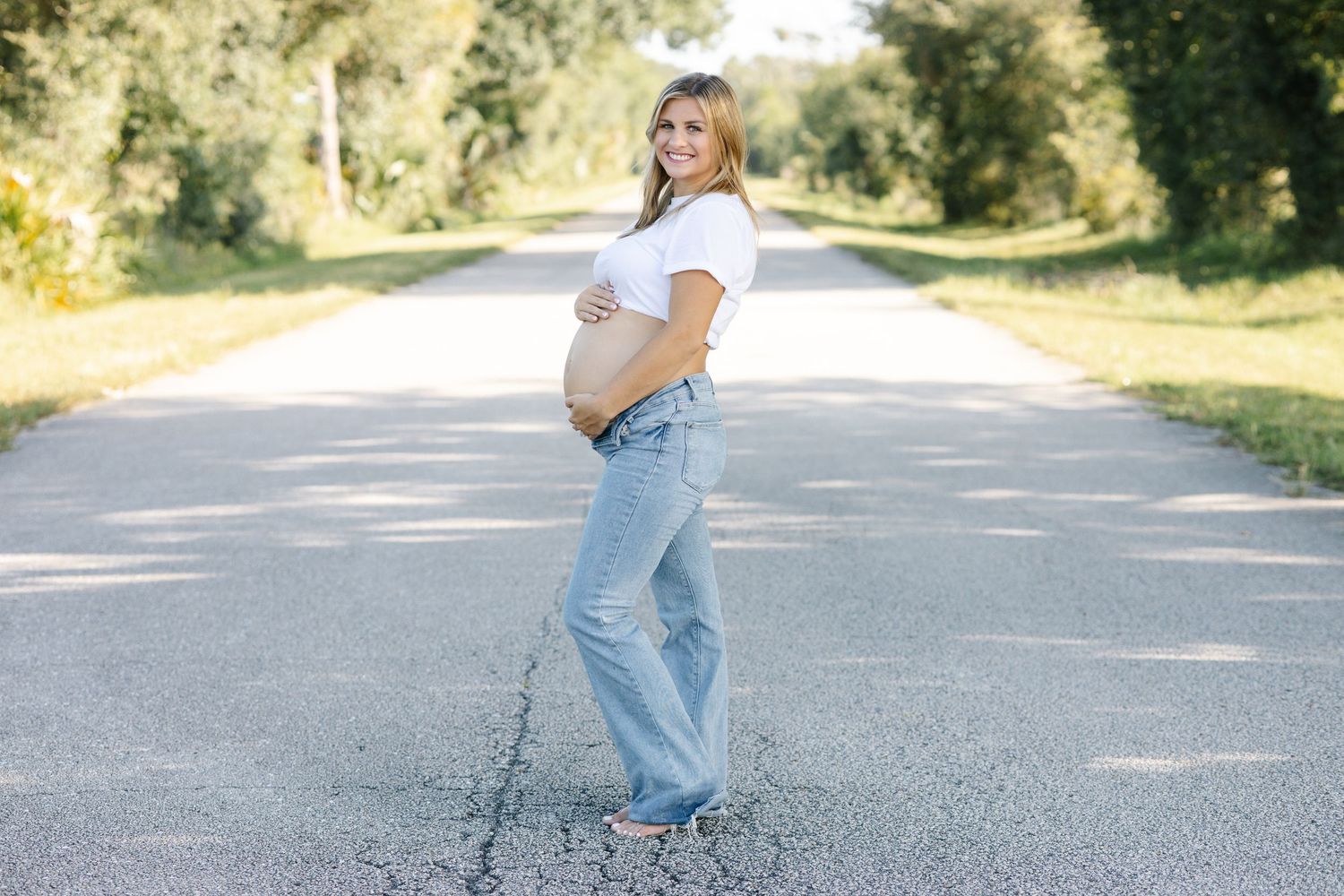Portrait photography session in Okeechobee, Florida capturing natural light outdoor portraits