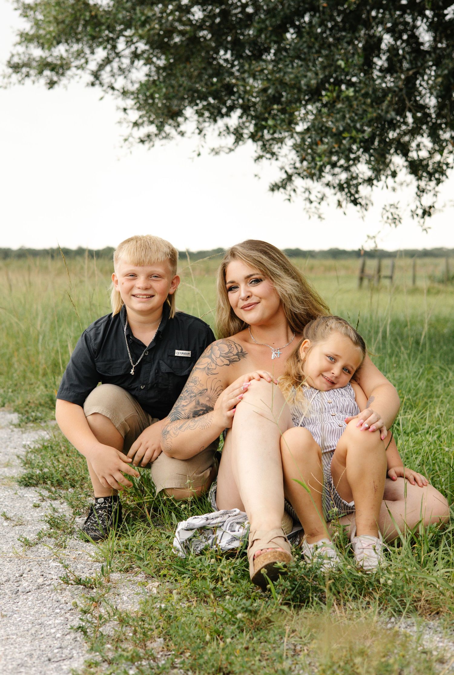 Portrait photography session in Okeechobee, Florida capturing natural light outdoor portraits