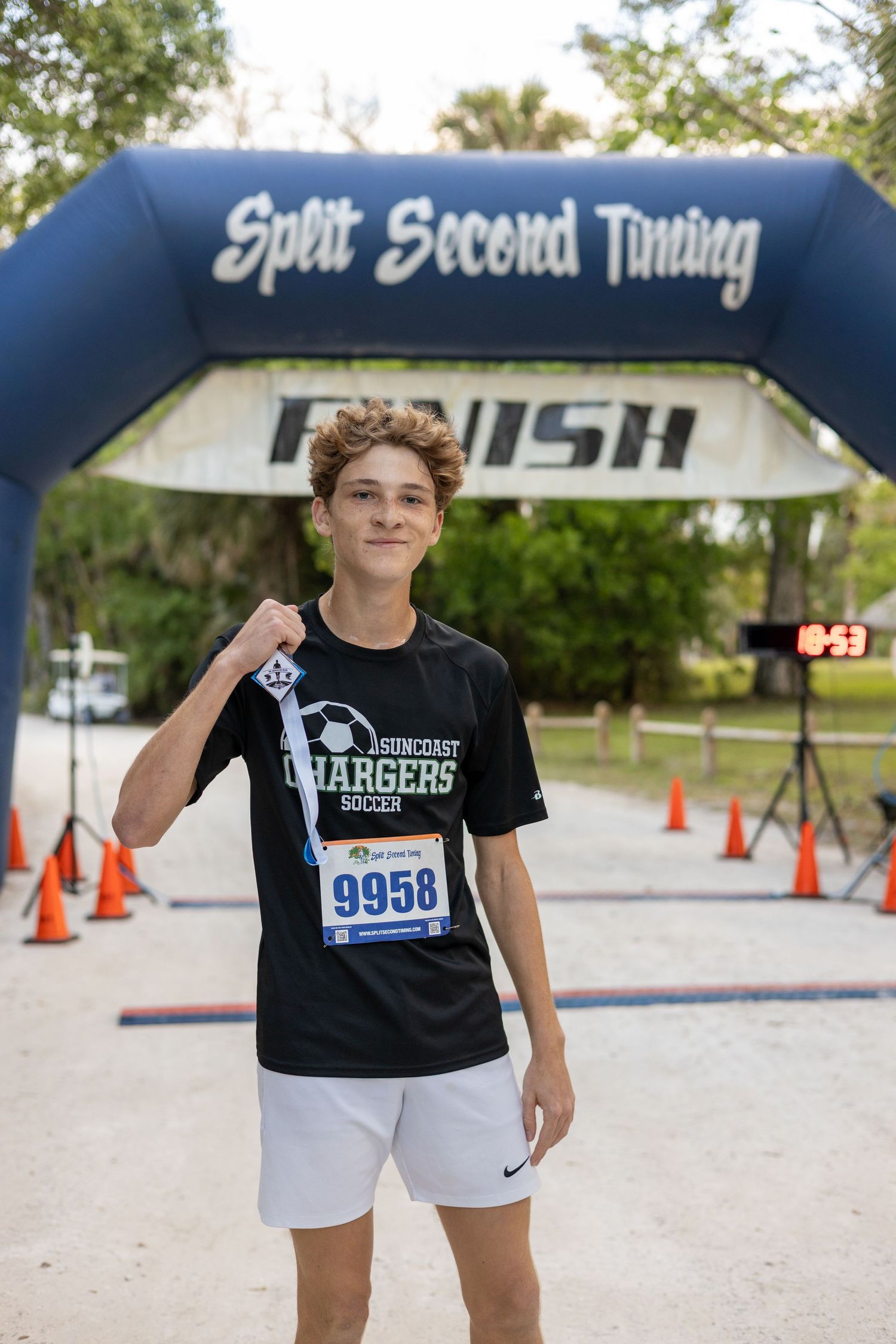 Fundraiser race event photography in Jupiter, Florida capturing runners supporting Pura Vida Missions
