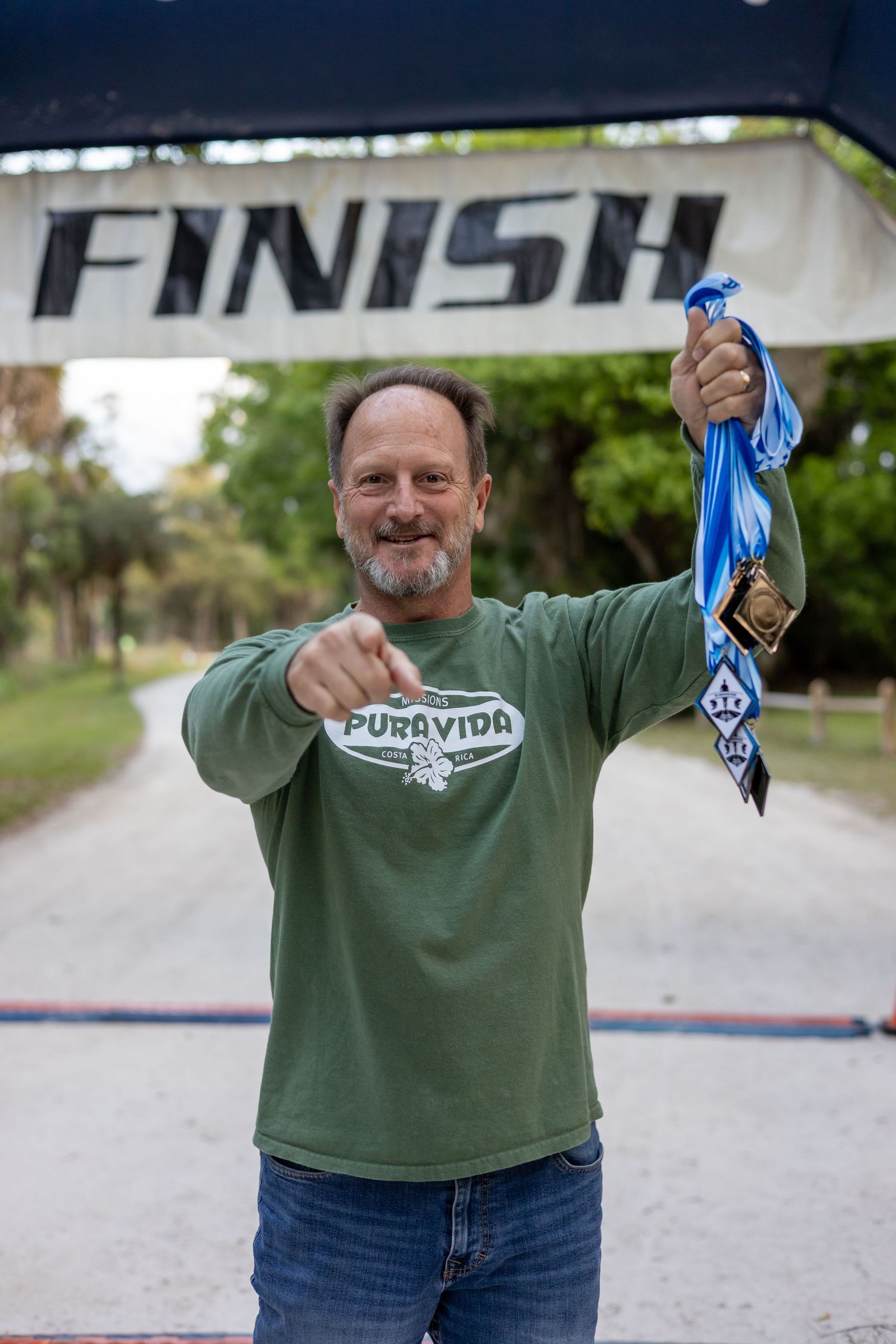 Fundraiser race event photography in Jupiter, Florida capturing runners supporting Pura Vida Missions
