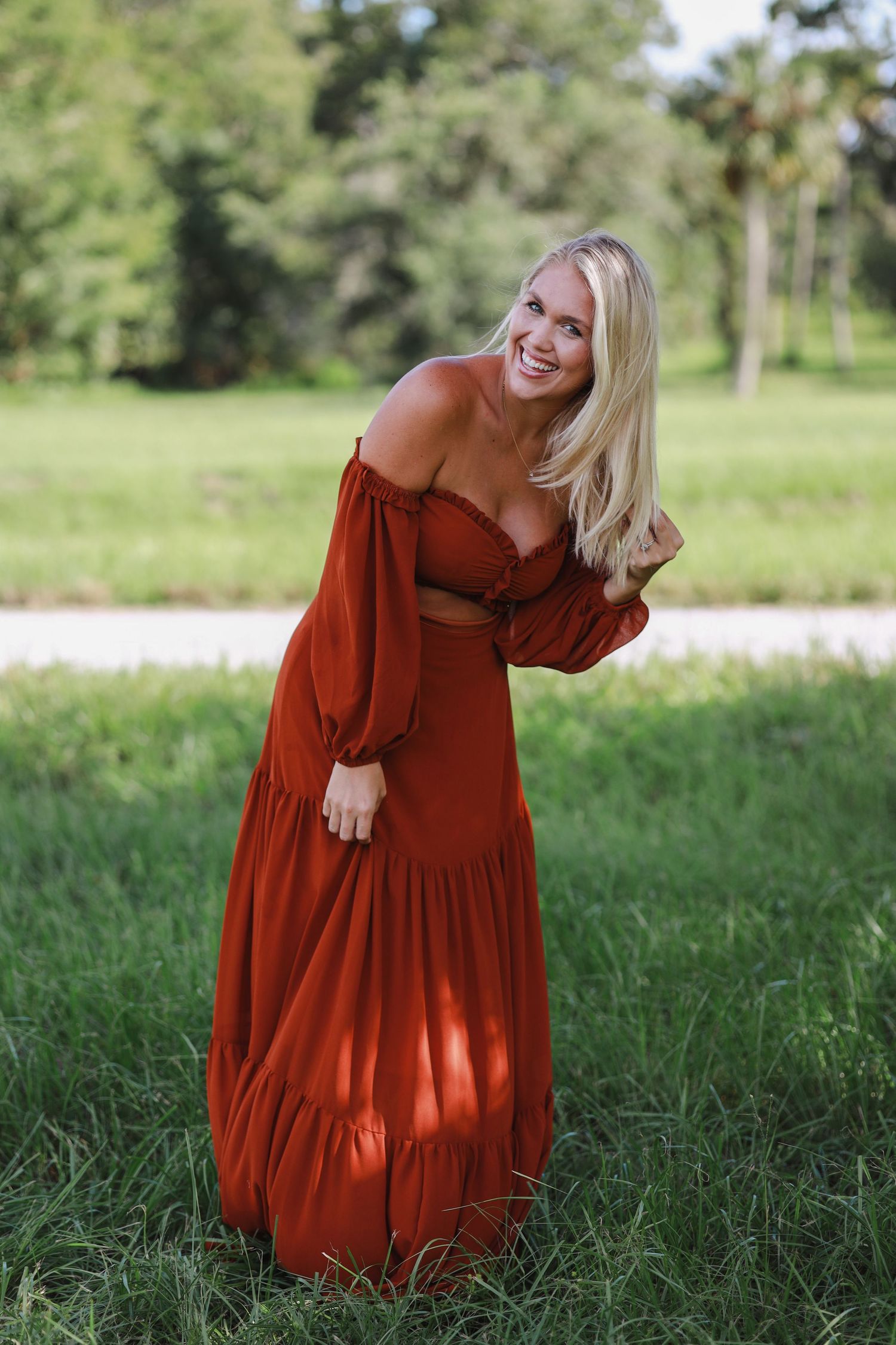 Portrait photography session in Okeechobee, Florida capturing natural light outdoor portraits