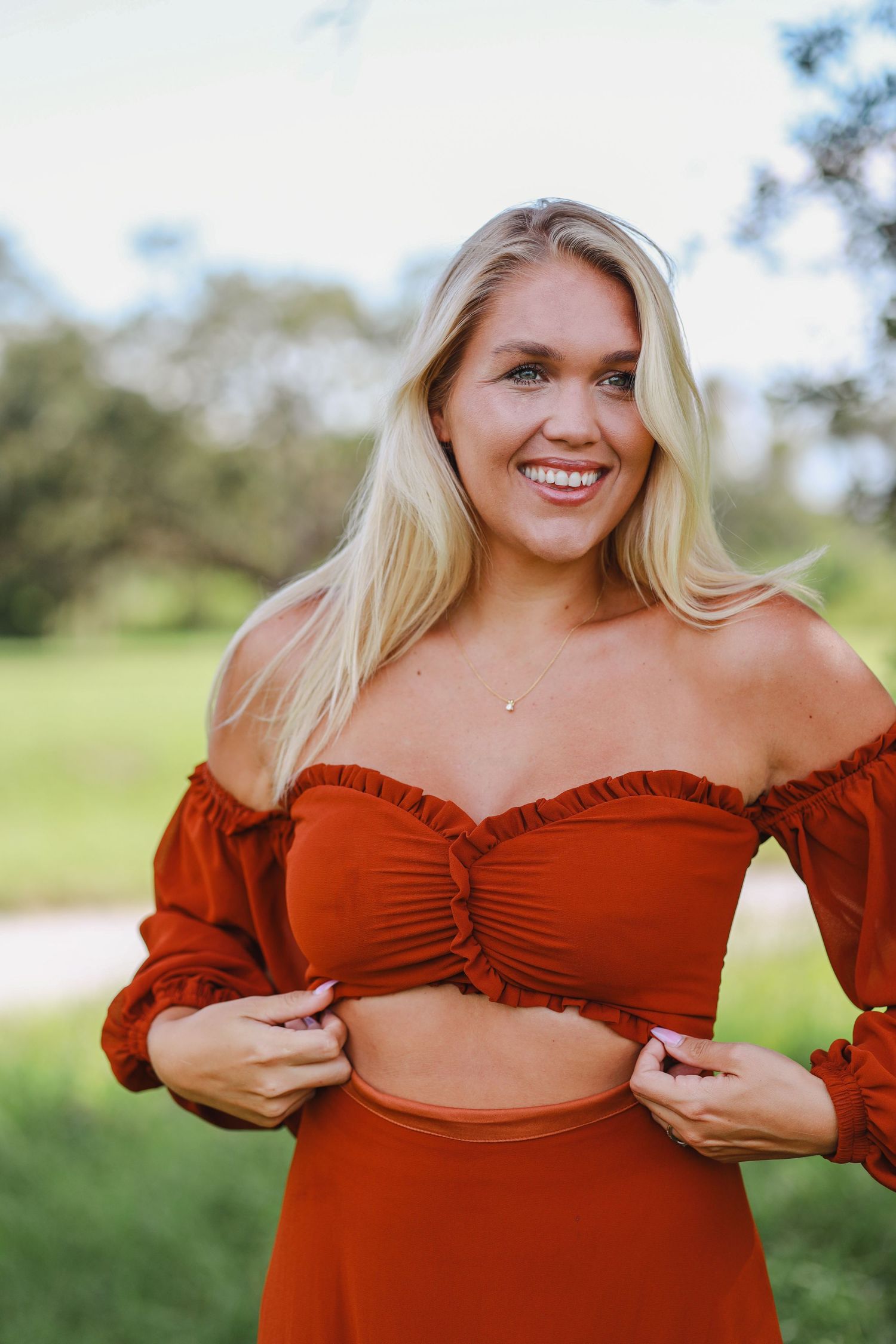 Portrait photography session in Okeechobee, Florida capturing natural light outdoor portraits