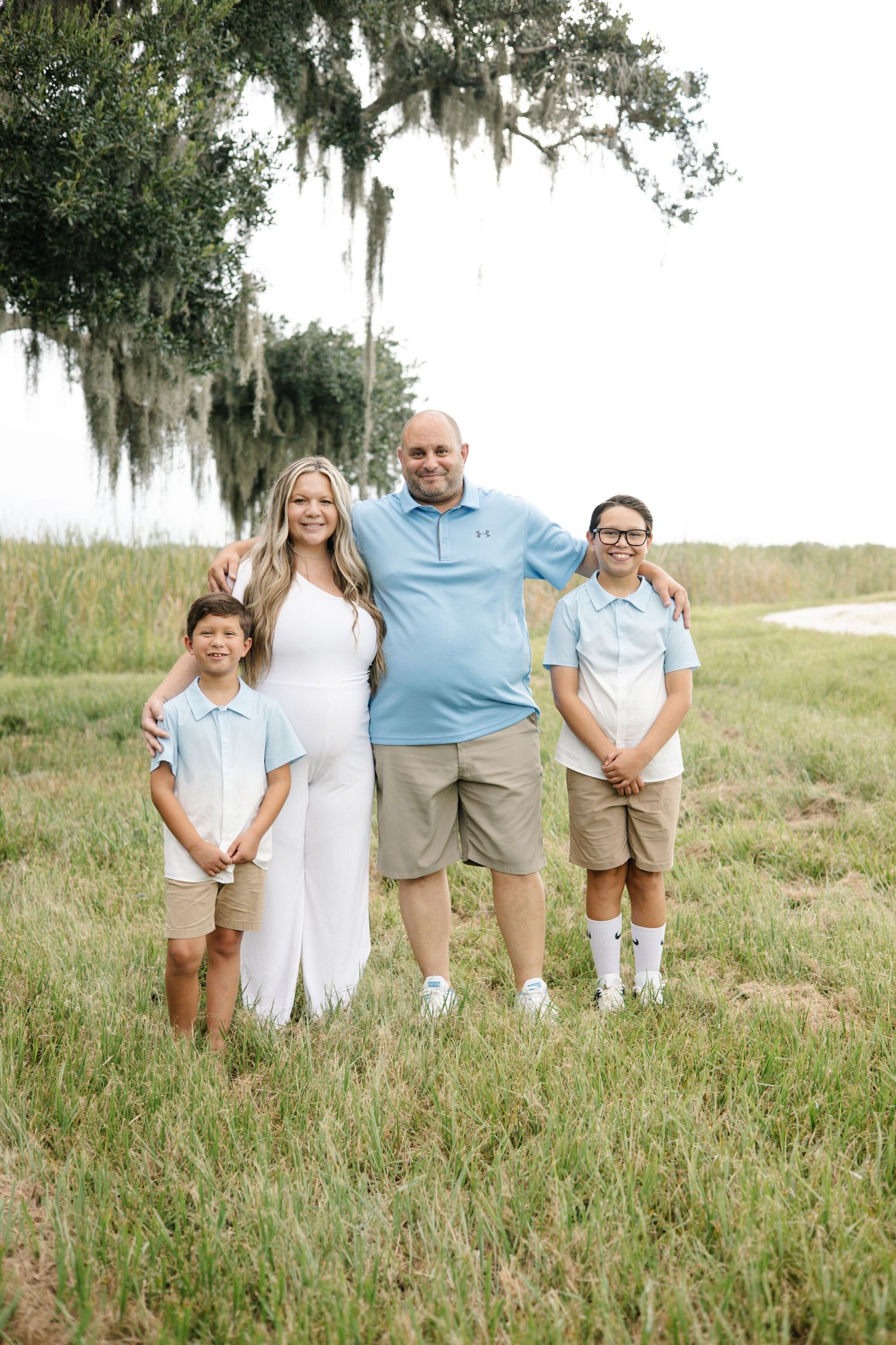 Portrait photography session in Okeechobee, Florida capturing natural light outdoor portraits