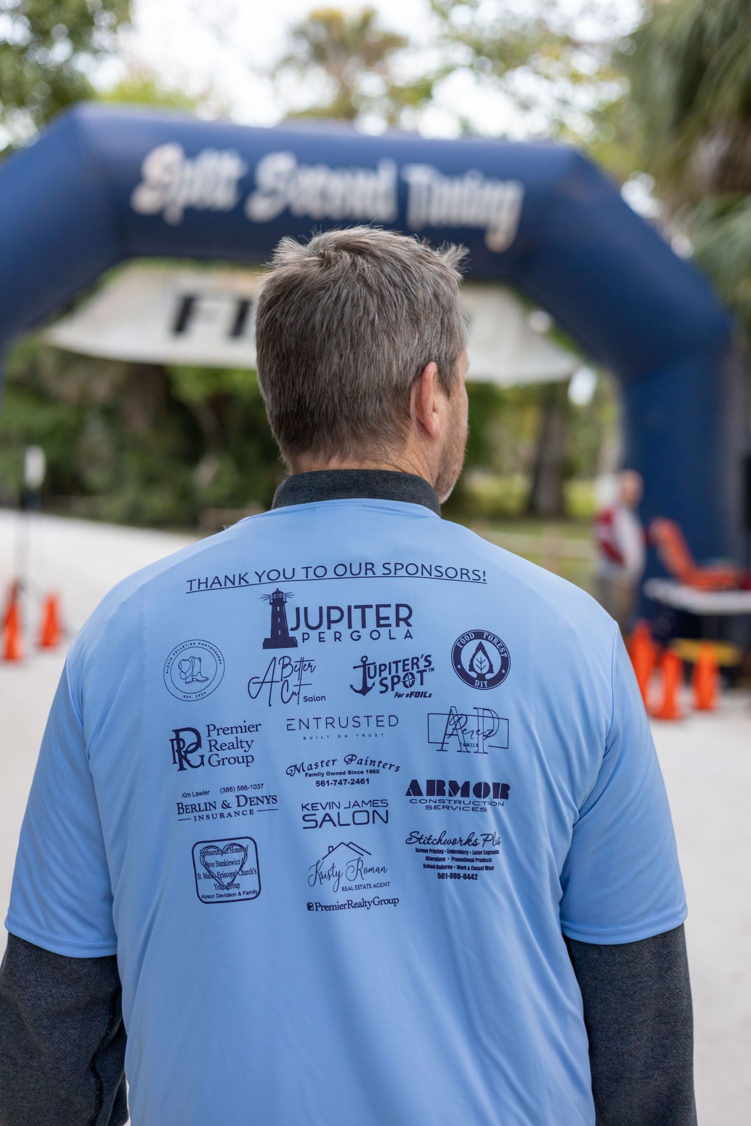 Fundraiser race event photography in Jupiter, Florida capturing runners supporting Pura Vida Missions