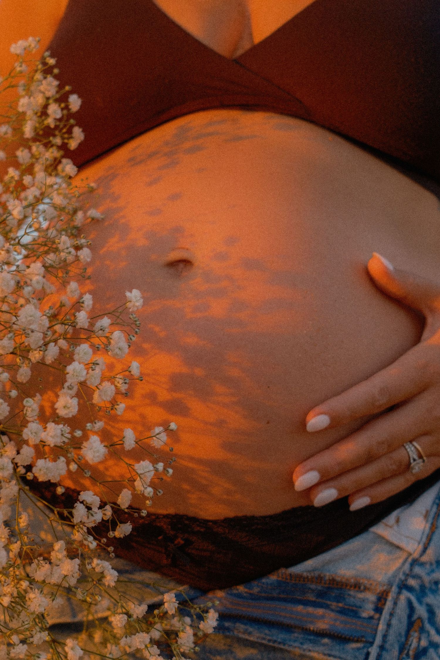 Belly portraits.