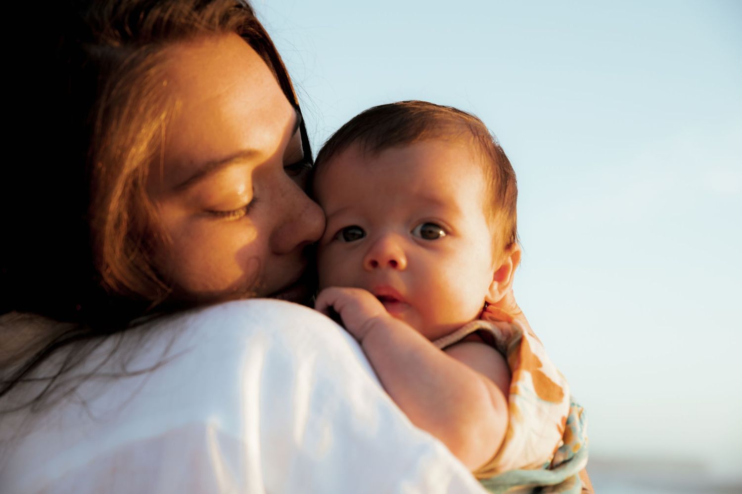 Newborn portraits.