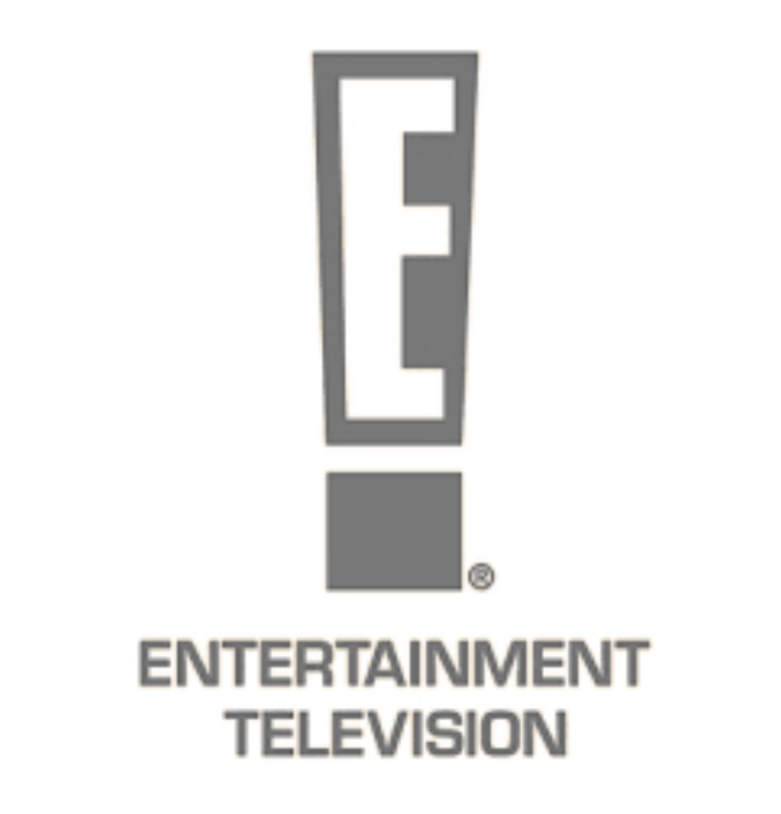 Television network logo displayed in grayscale.