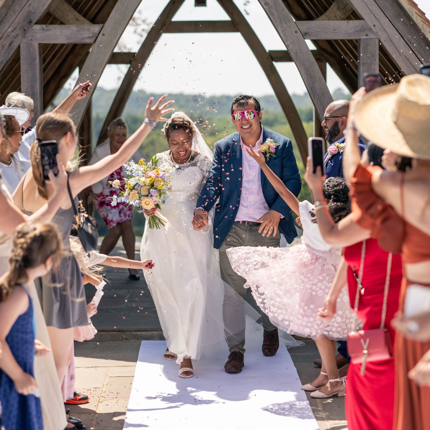 Oliver Charles Photography wedding photo in surrey taken at Highley Manor Surrey