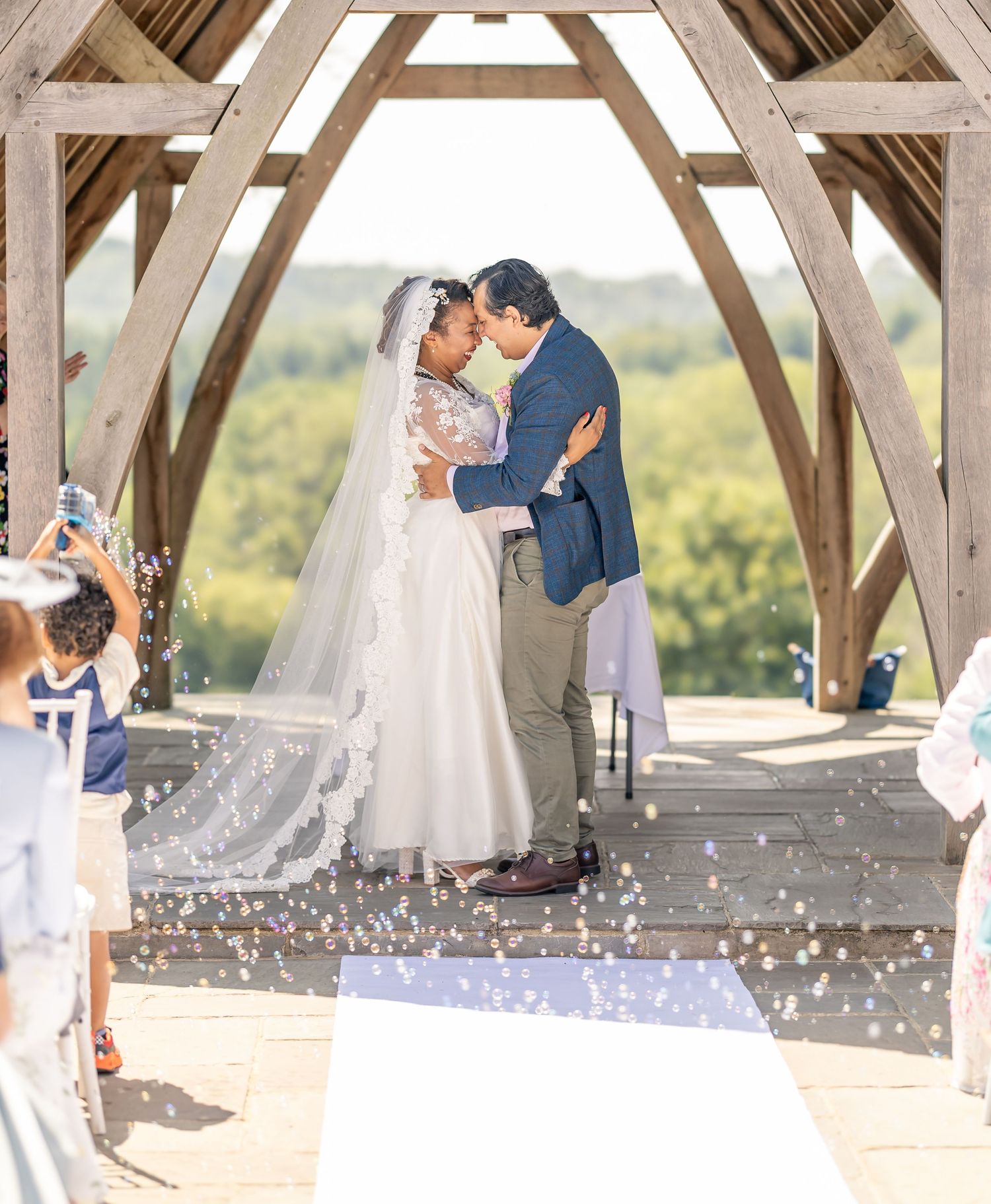 Oliver Charles Photography wedding photo in surrey taken at Highley Manor Surrey