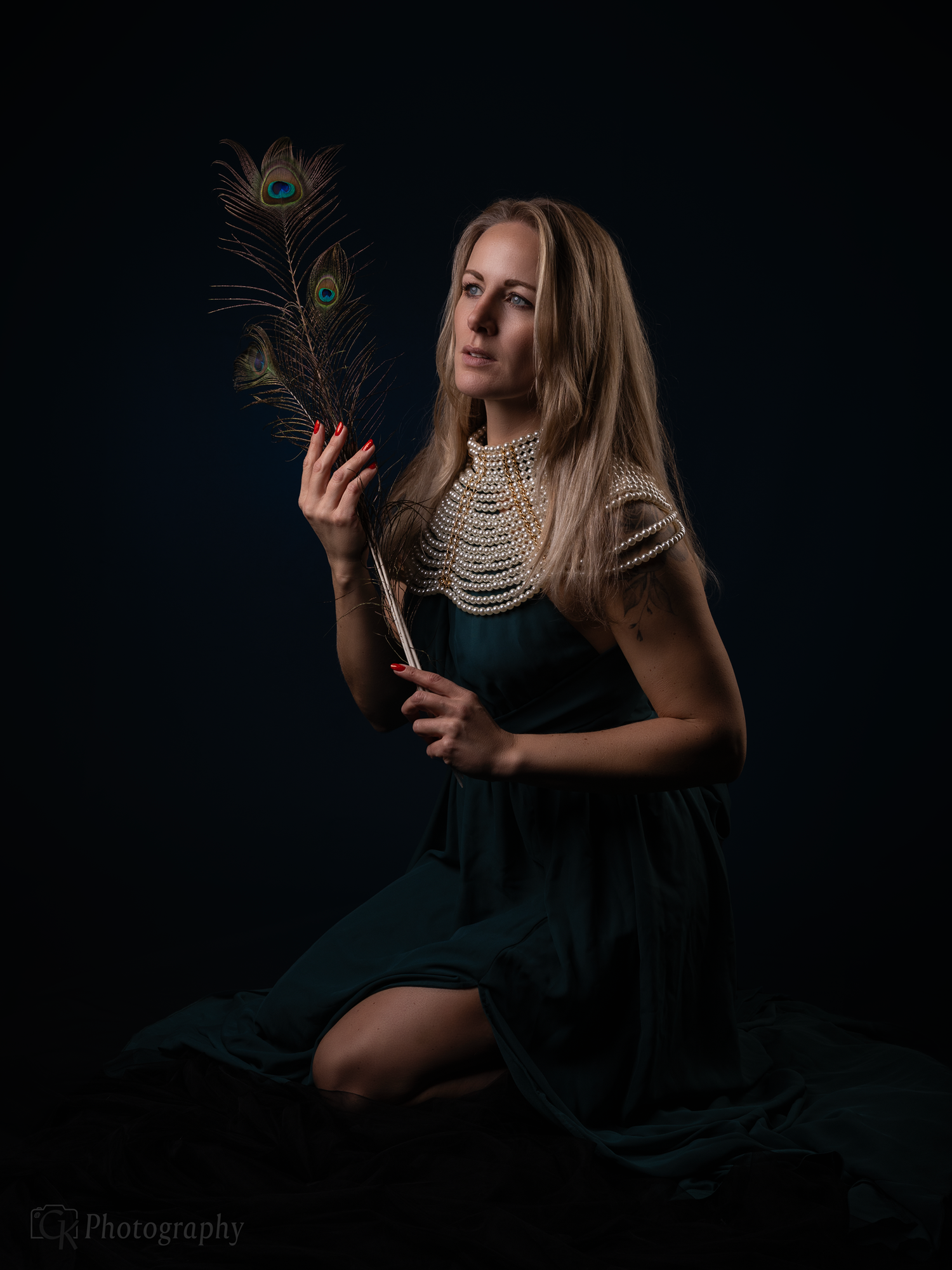 Creatieve studio portretfotografie met editorial uitstraling