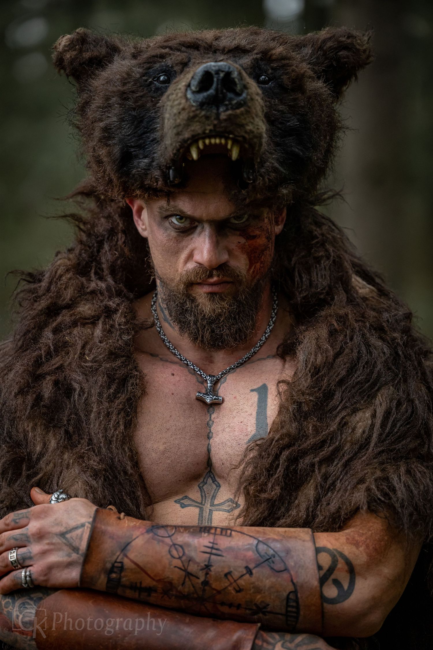 Viking, Theme, Portrait, Photography