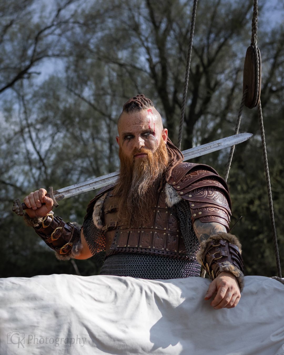 Viking, Theme, Portrait, Photography