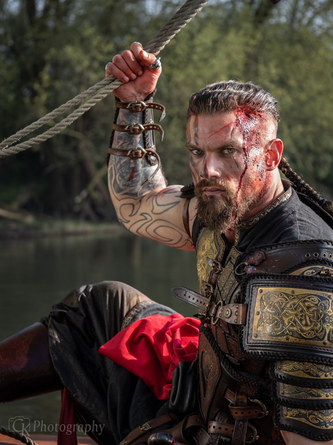 Viking, Theme, Portrait, Photography