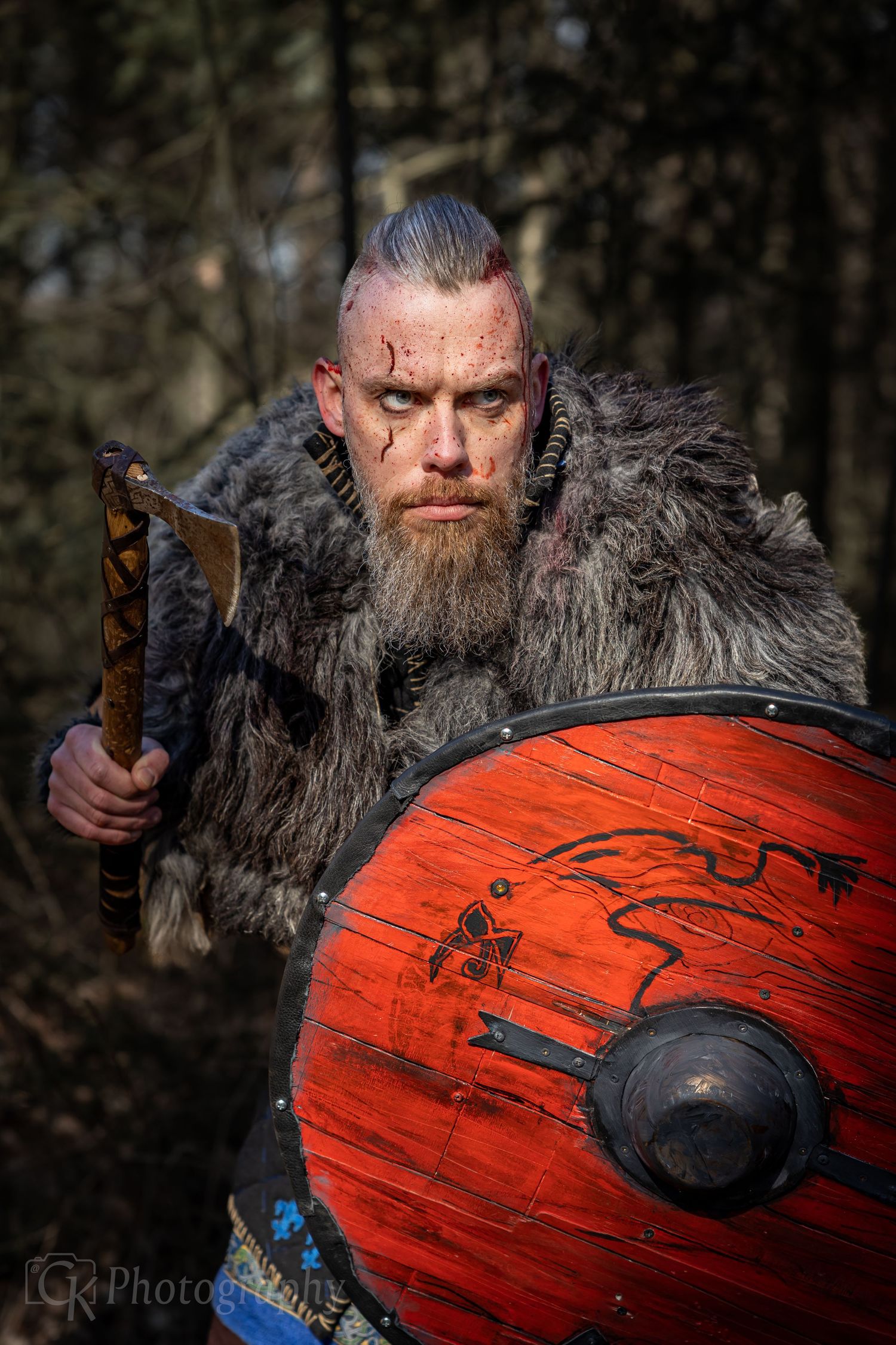 Viking, Theme, Portrait, Photography