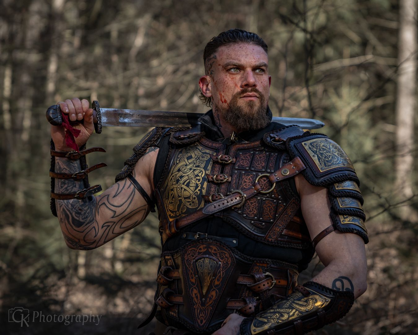 Viking, Theme, Portrait, Photography