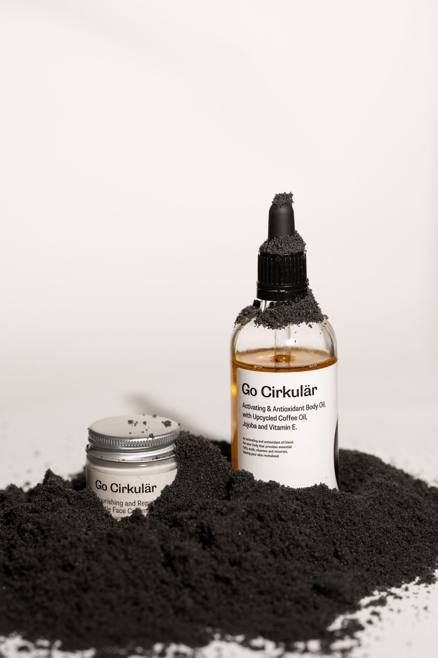 Produktfoto Go Cirkular Hållbar hudvård Fotostudio Fotograf Jessica Rankell Rankellfoto
