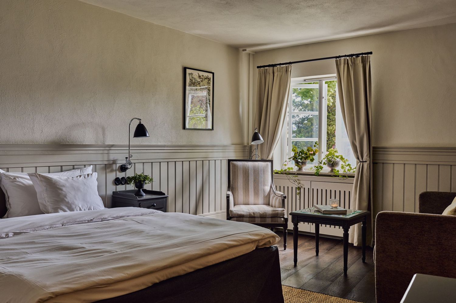 Interiörfoto. Hotell Gässlingen. Fotograf Jessica Rankell Rankellfoto