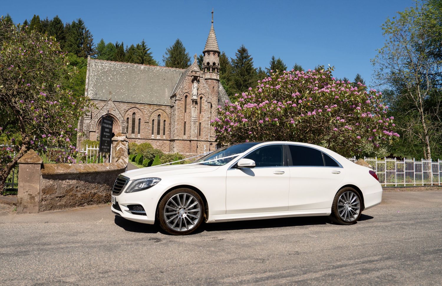 Luxury chauffeur scotland - barnbougle castle