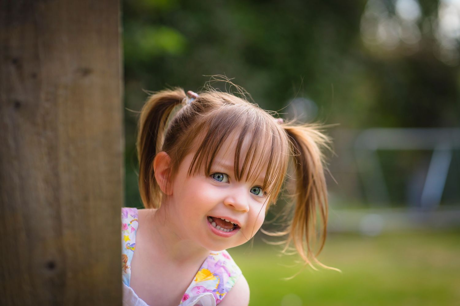 Peekaboo portrait shot with shorely a memory.