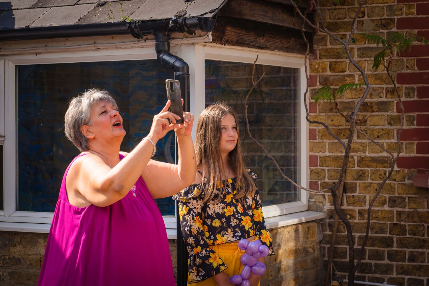 Photographing loved ones at a family event, candid capture from shorely a memory photography in Margate