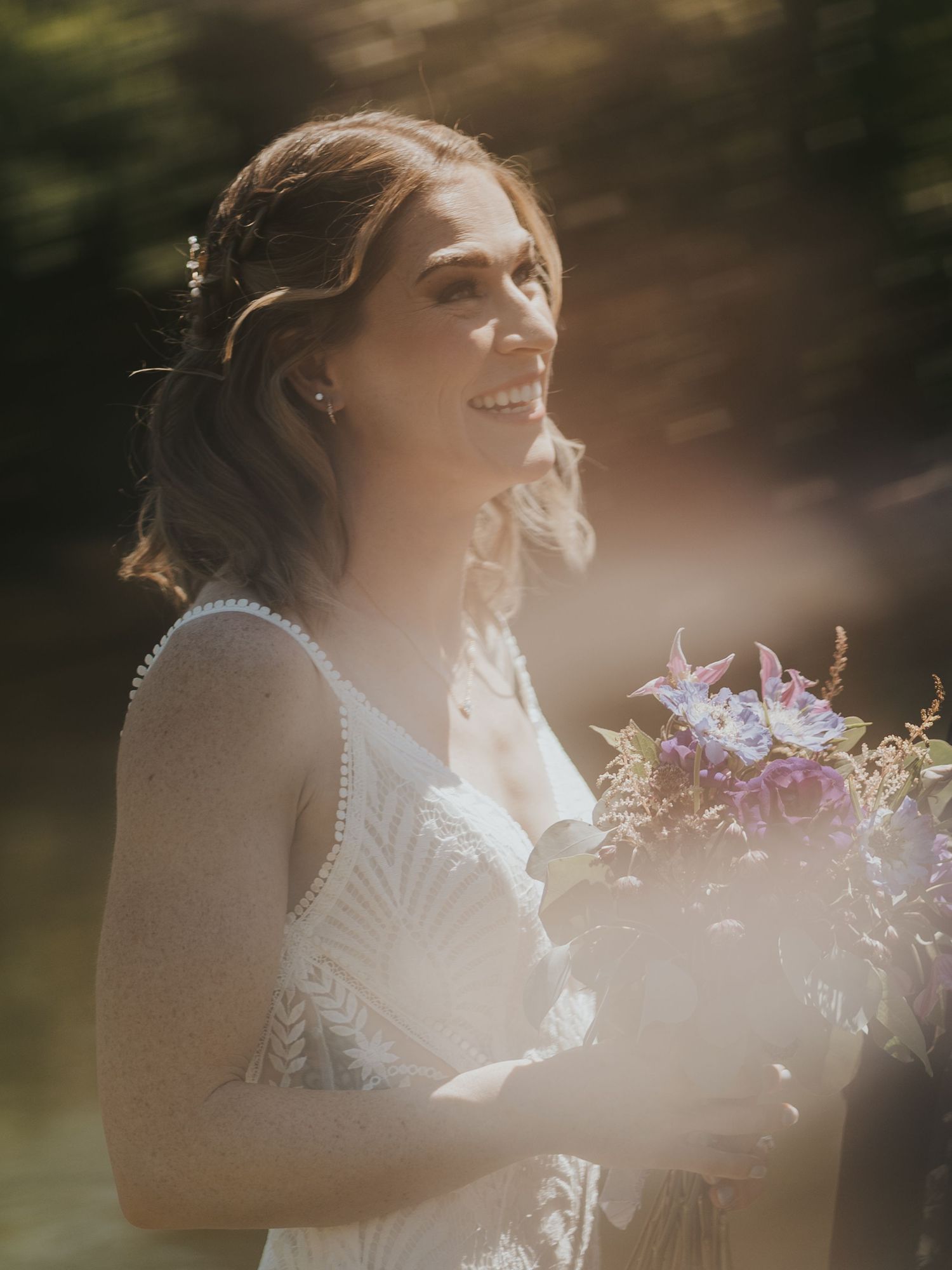 fairy tale whistler forest wedding photography
