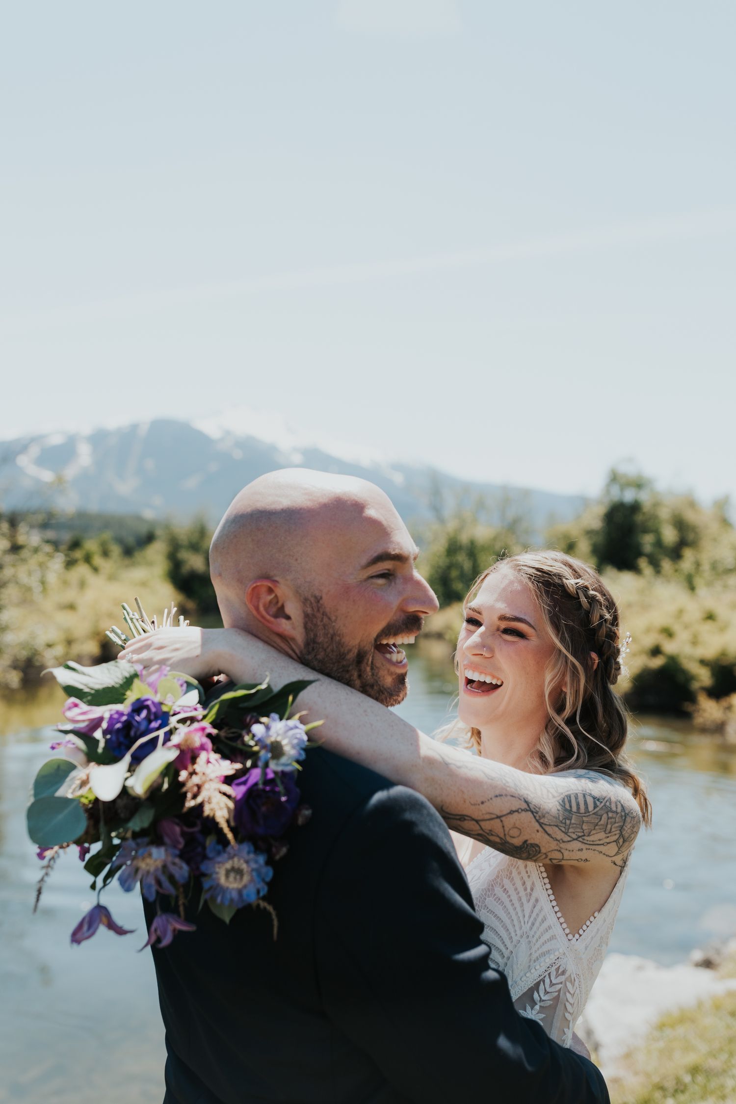 fairy tale whistler forest wedding photography