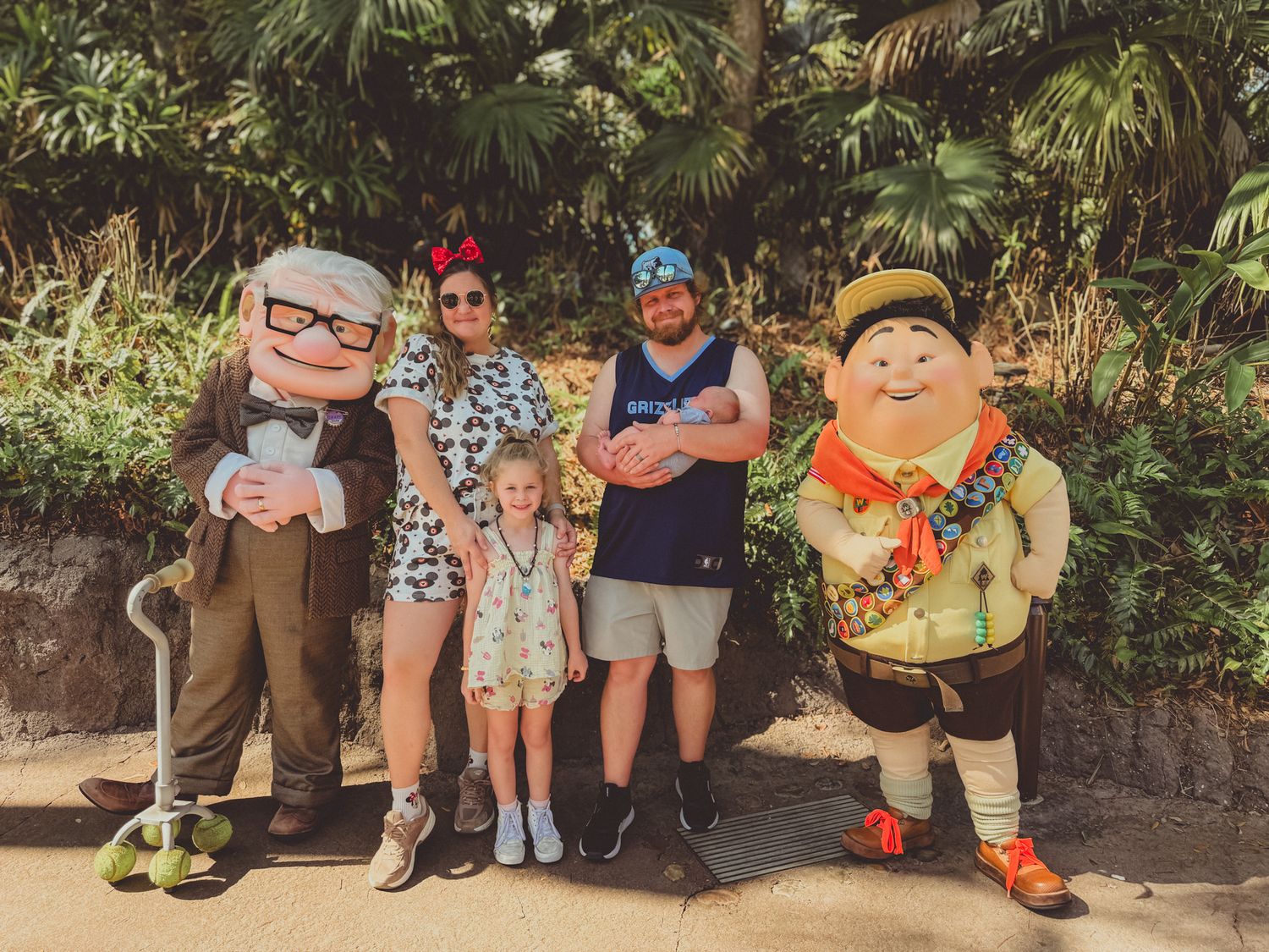 family in Disney, up characters, orlando