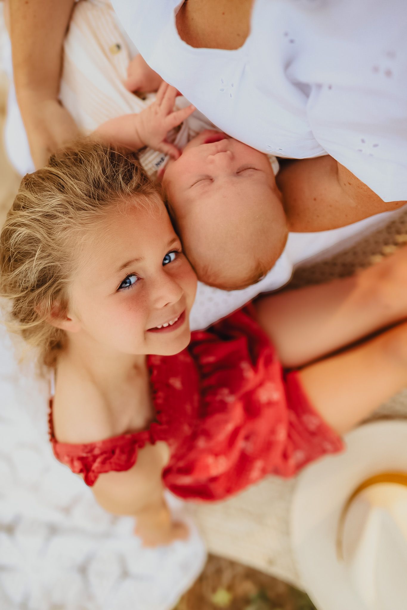 Sarasota family photographer capturing candid family moments.