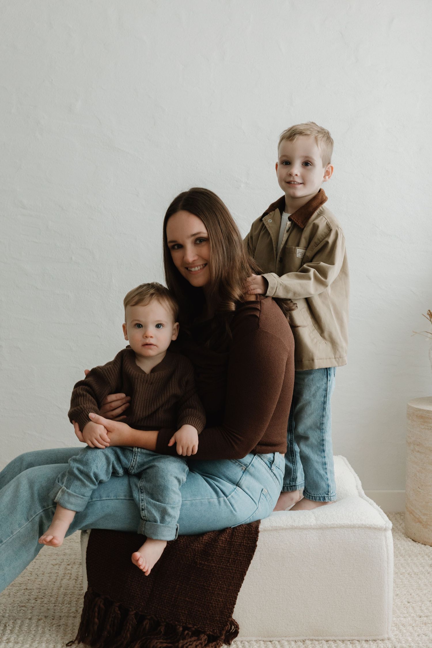 Family photography session studio capturing love and connection Wagga Wagga