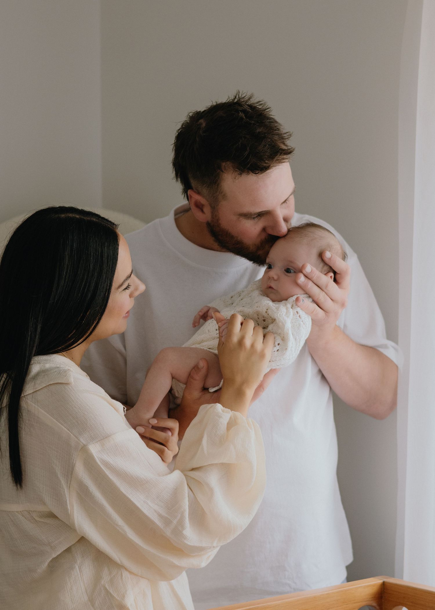In home newborn photography session Wagga Wagga