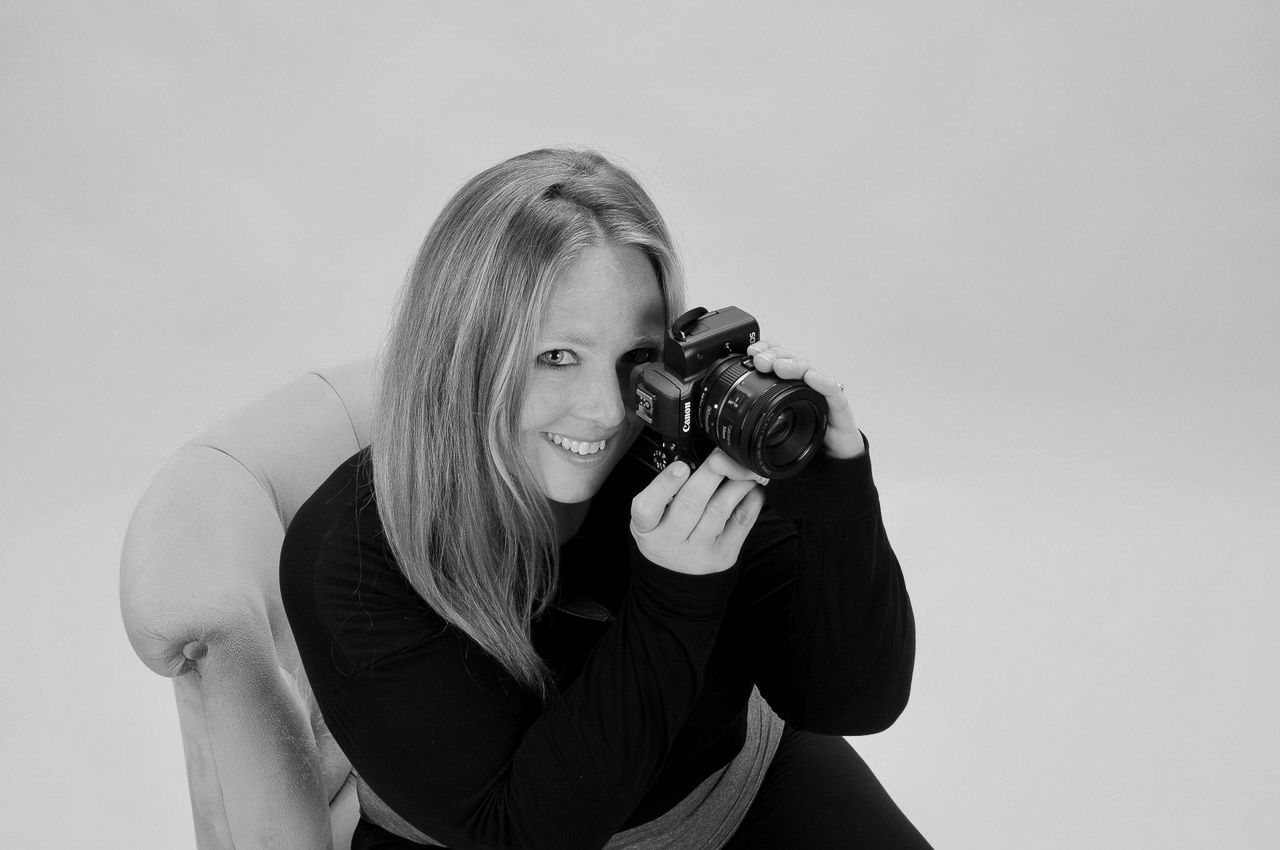 Black and white studio portrait session by Tiny Toes to Tassels Photography in Springtown, TX