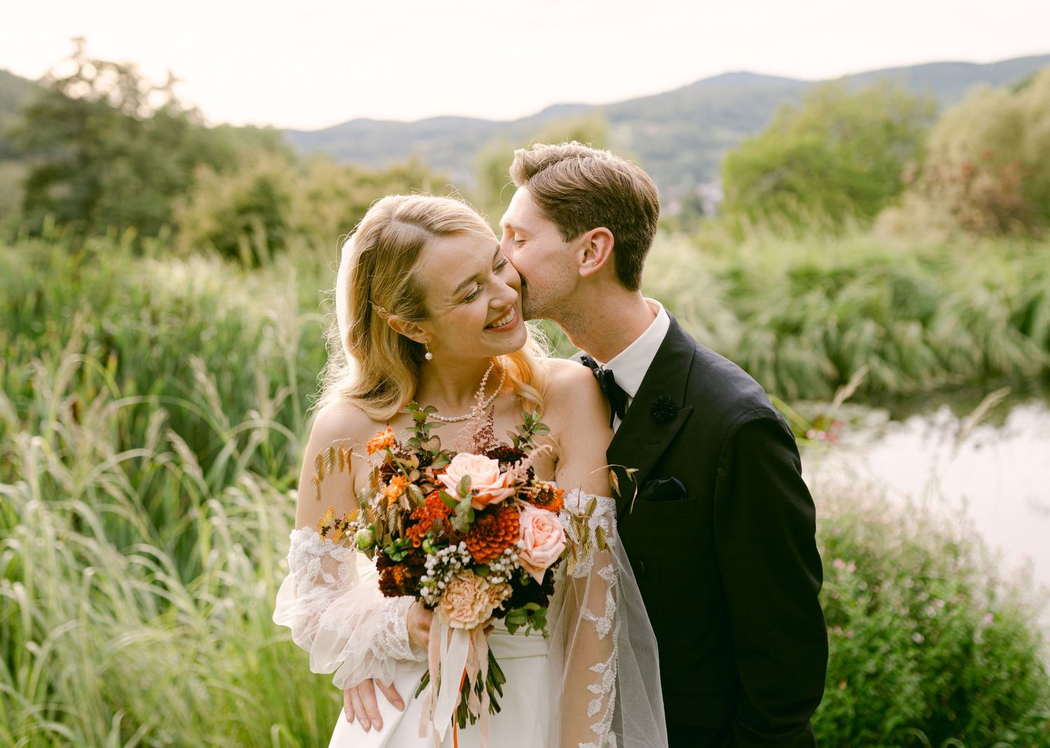Hochzeitsfotos emotional authentisch Heidelberg Hoher Darsberg Hochzeitsfotografin Hofgut Hohenstein Hochzeitsfotografie freie Trauung