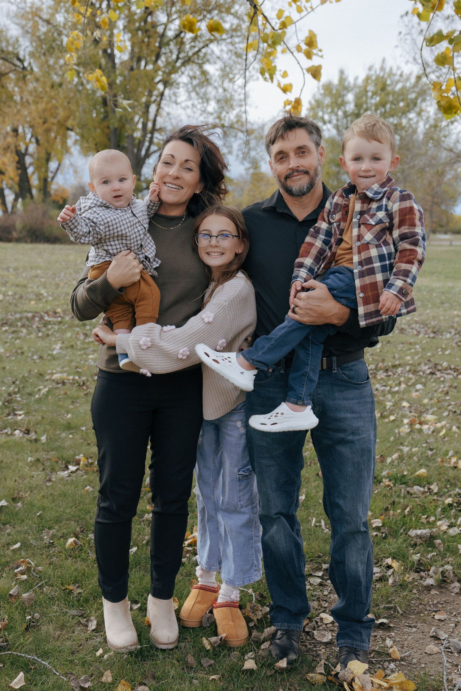 Dayna, wedding and lifestyle photographer's family photo