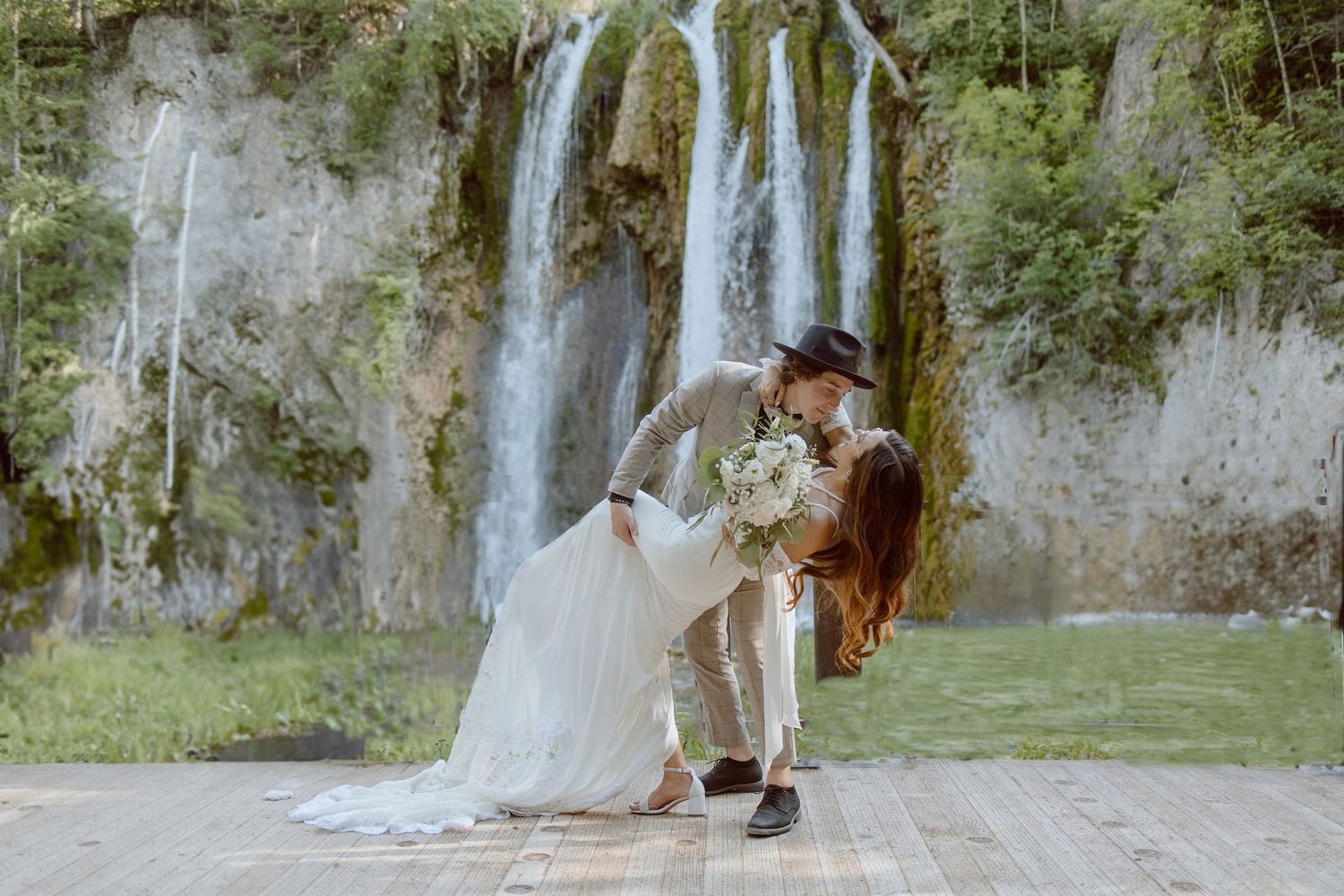 Dayna, wedding and lifestyle photographer's wedding photo