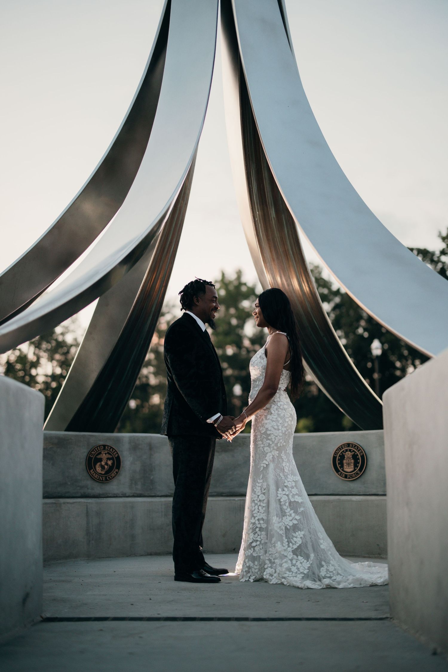 golden hour wedding photos, suwanee wedding photos, black wedding photographers, suwanee wedding photos, wedding production companies