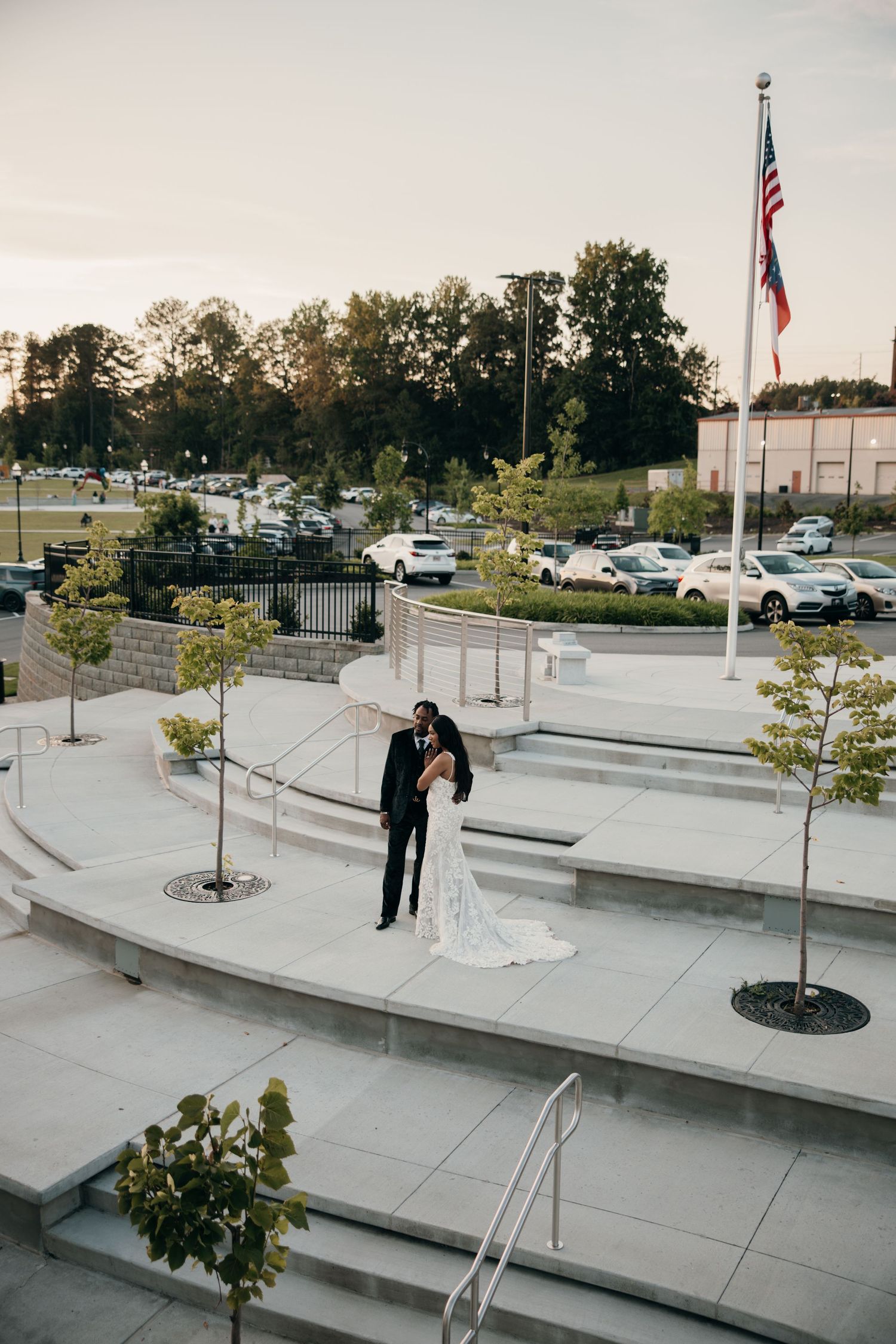 golden hour wedding photos, suwanee wedding photos, black wedding photographers, suwanee wedding photos, wedding production companies