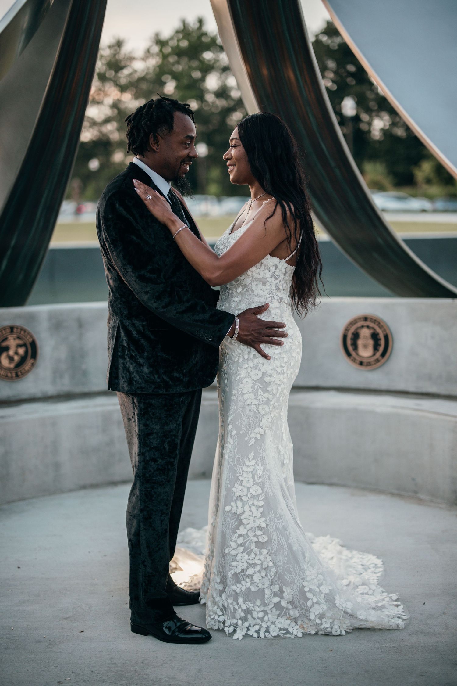 golden hour wedding photos, suwanee wedding photos, black wedding photographers, suwanee wedding photos, wedding production companies