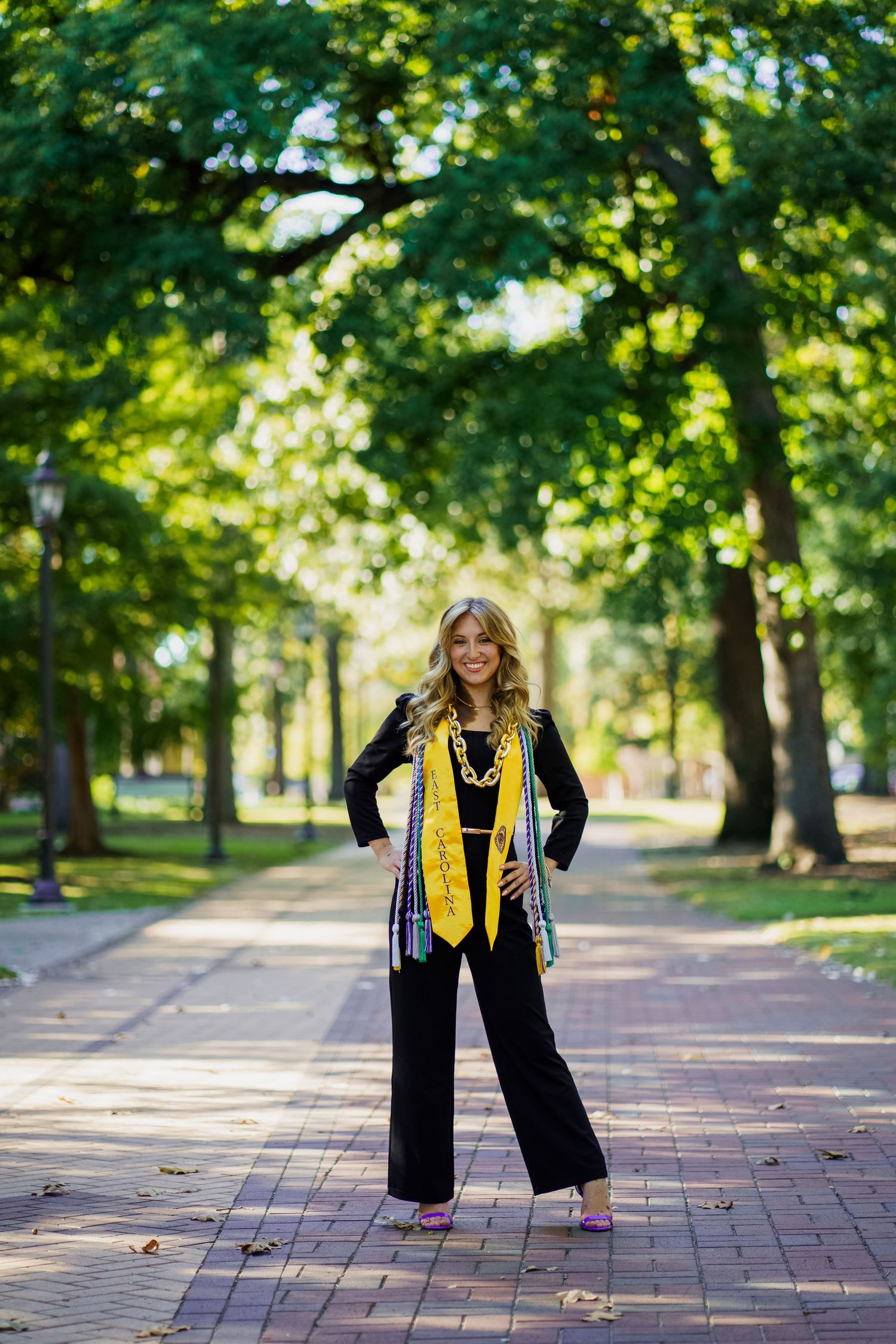 The Best ECU Grad Photos By Joan Avilez ECU grad photographer, ECU Mall walkway
