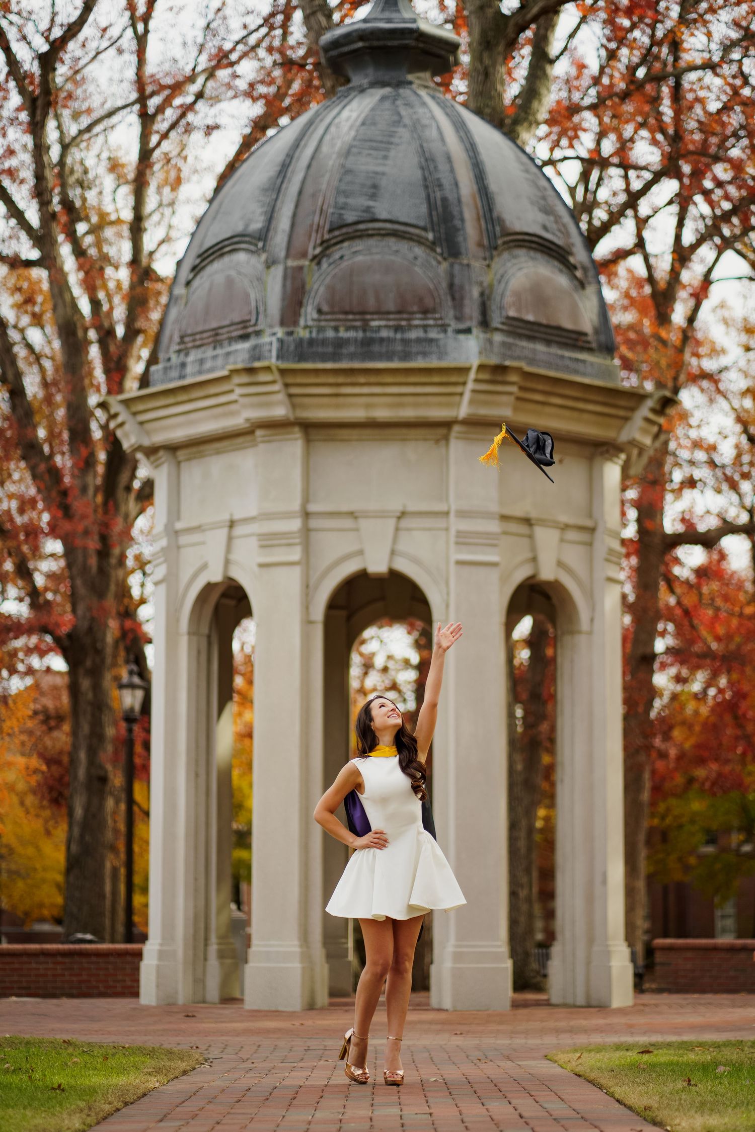 The Best ECU Grad Photos By Joan Avilez ECU grad photographer, ECU Cupola