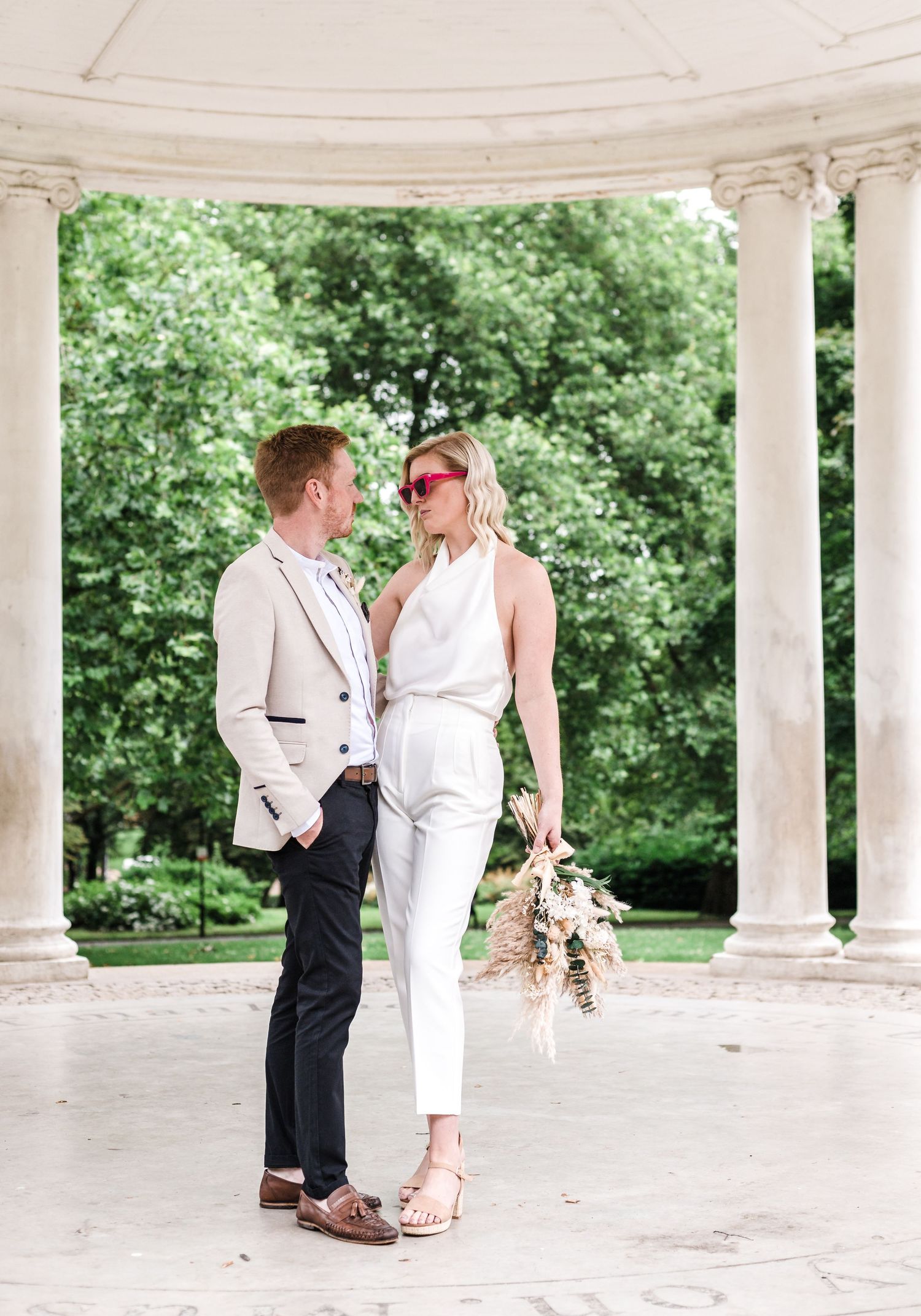 Clifton Park Museum Rotherham Yorkshire summer wedding