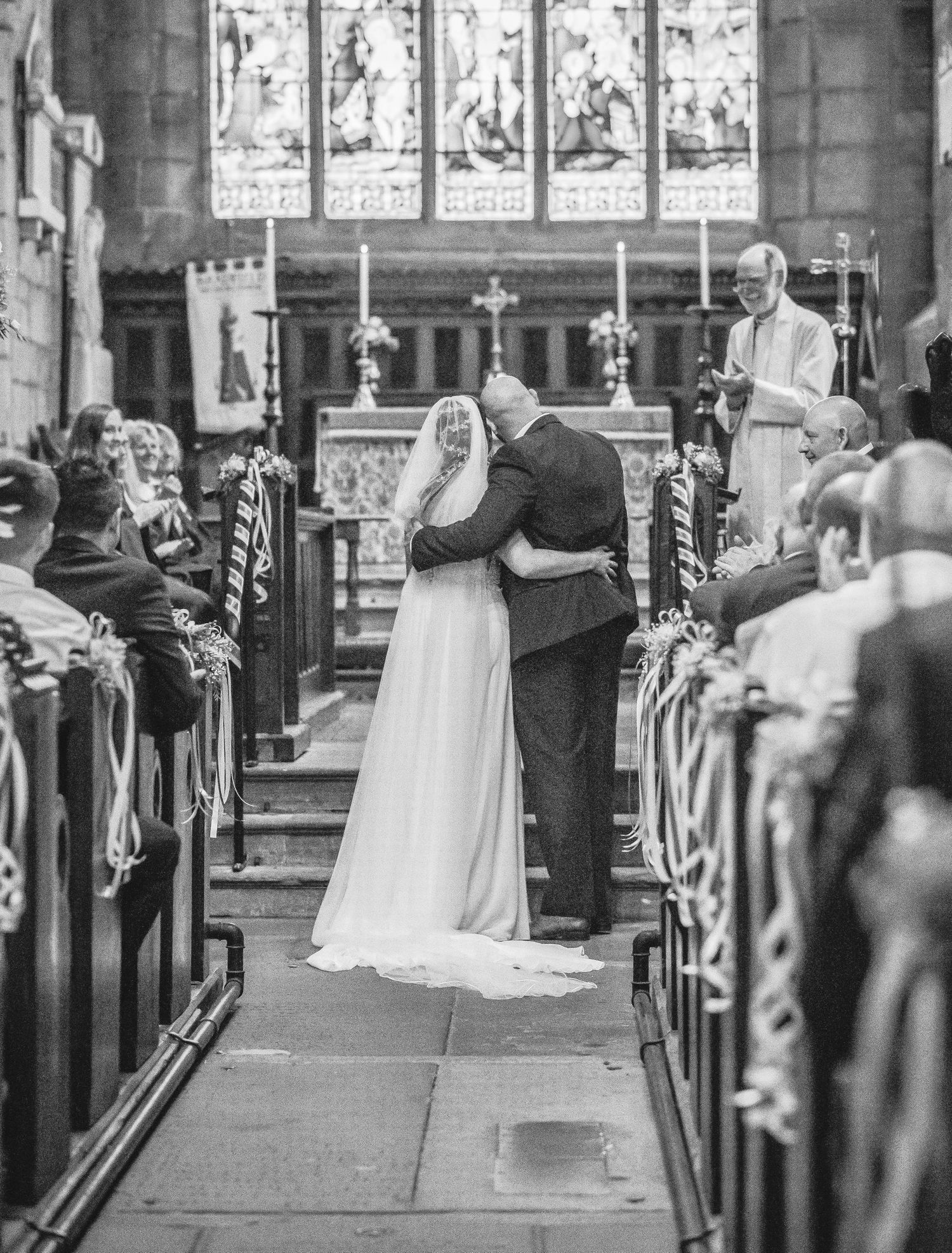 wedding bradfield church yorkshire