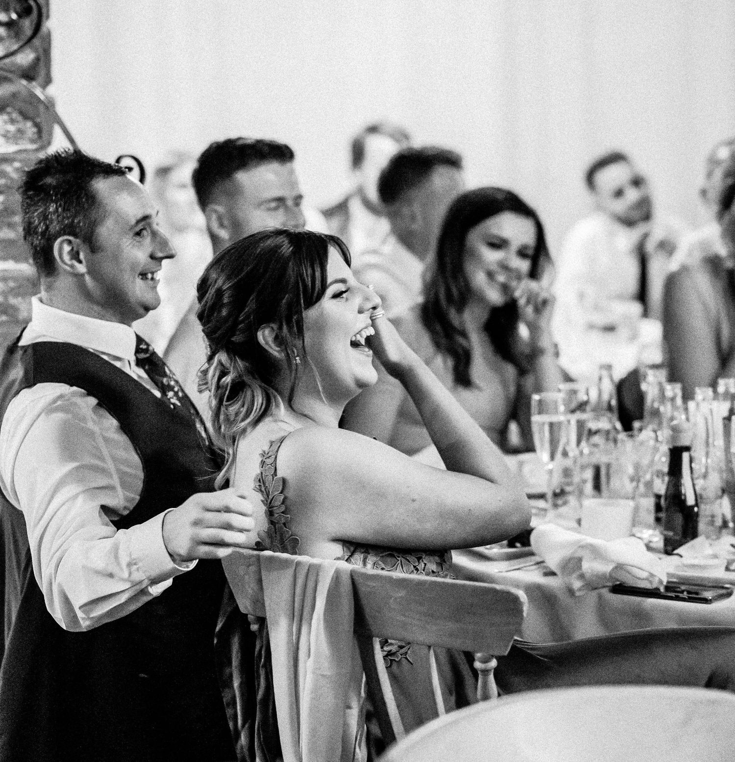 wedding guests cubley hall yorkshire