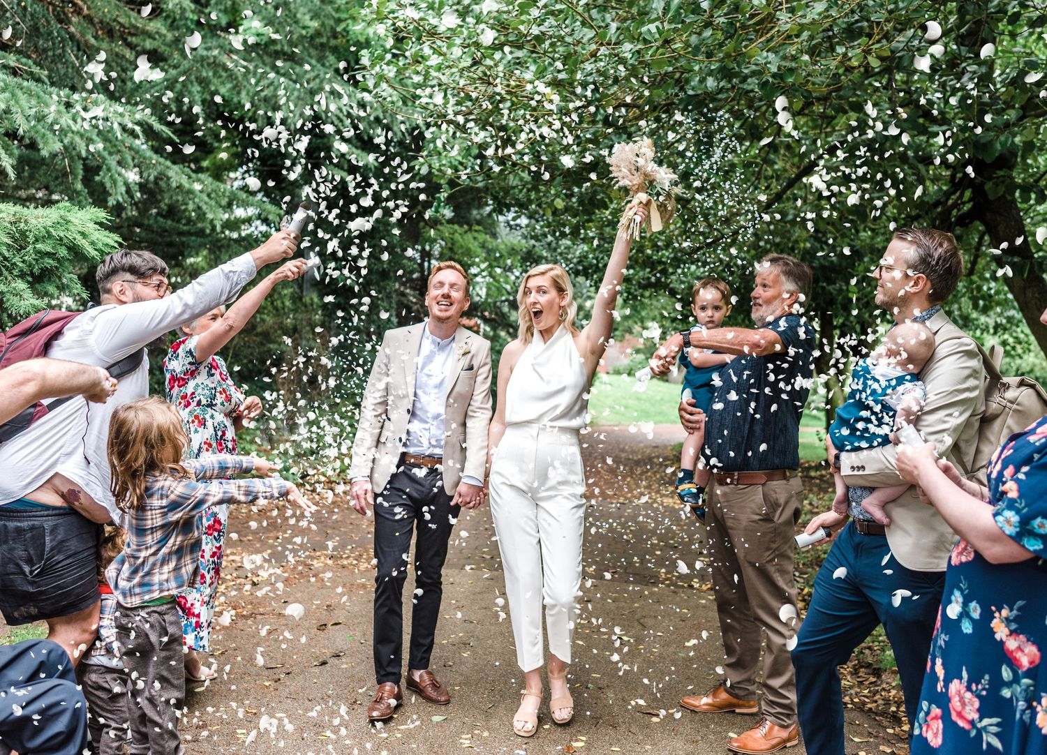 Clifton Park Museum Rotherham Yorkshire summer wedding