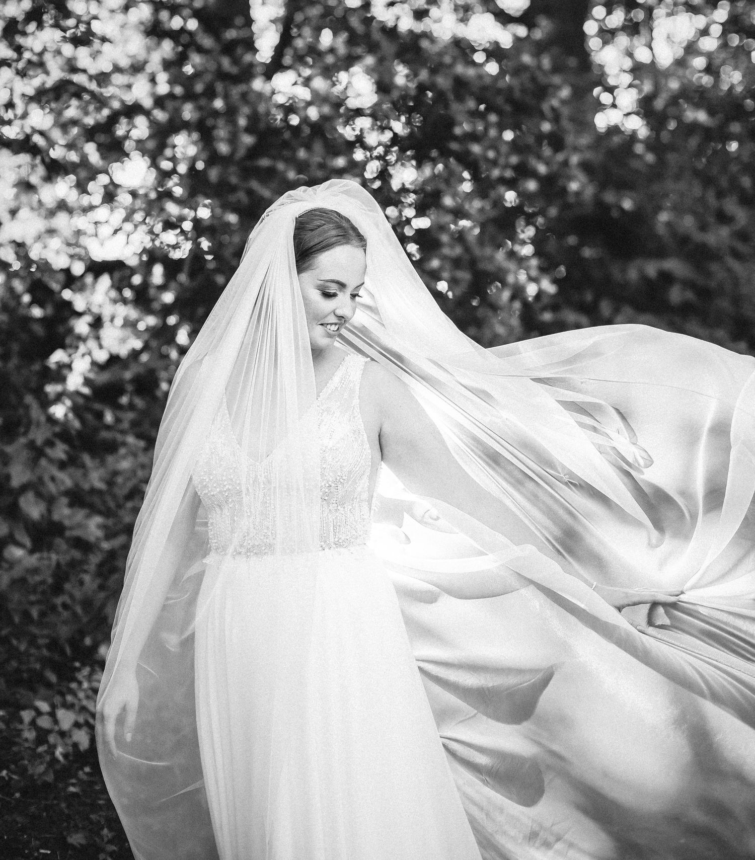 bride cubley hall yorkshire wedding