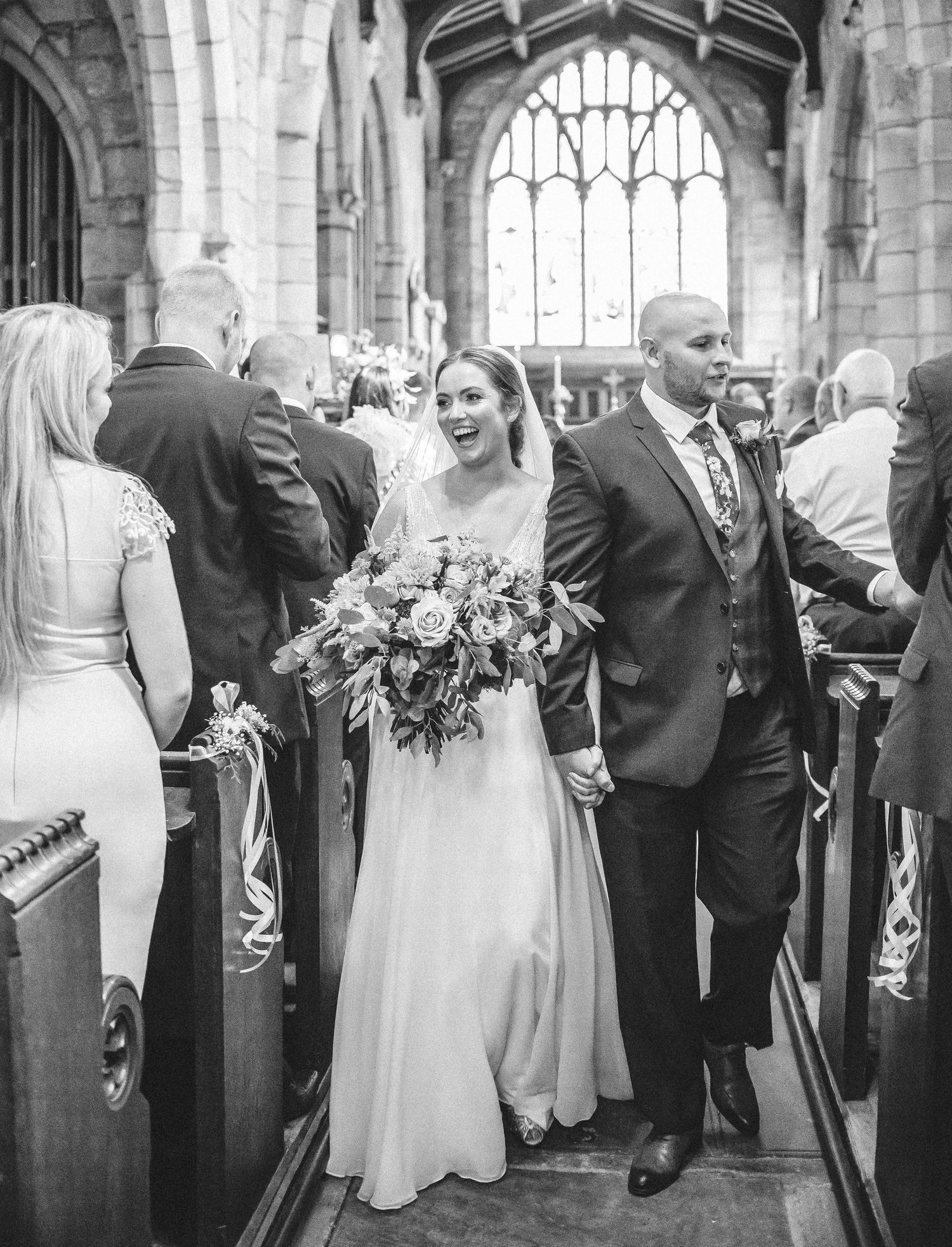 wedding bradfield church yorkshire