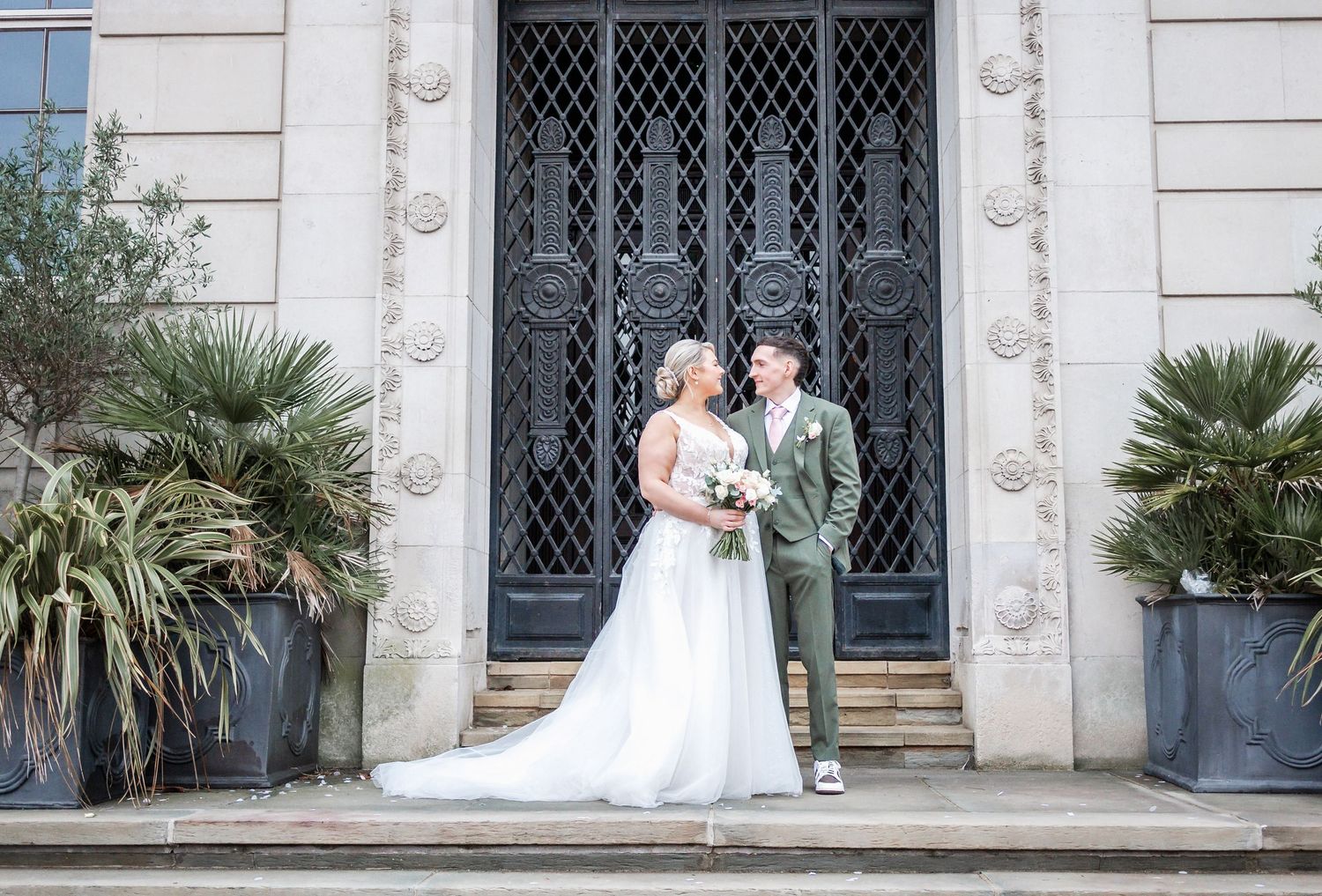 barnsley town hall yorkshire winter wedding photography natural photographer