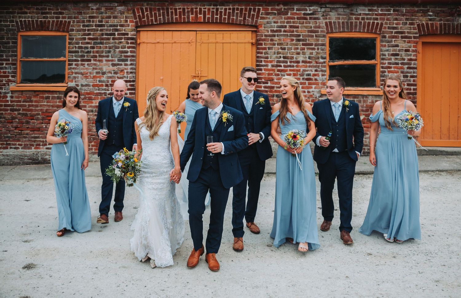 natural documentary and fun wedding photography photographed by Sharon Trees, Sheffield wedding photographer