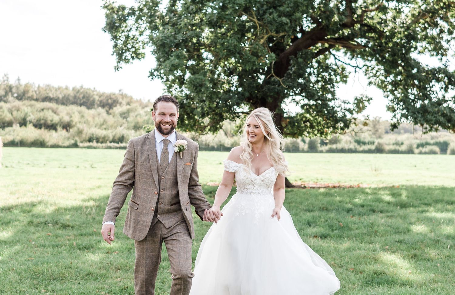 Doncaster Yorkshire farm summer wedding